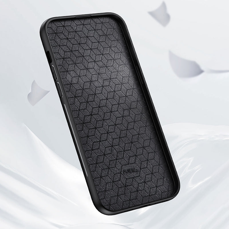 For Xiaomi Mi 11 Case Deer Pattern Leather Coated PC+TPU Phone Cover Cloth Texture