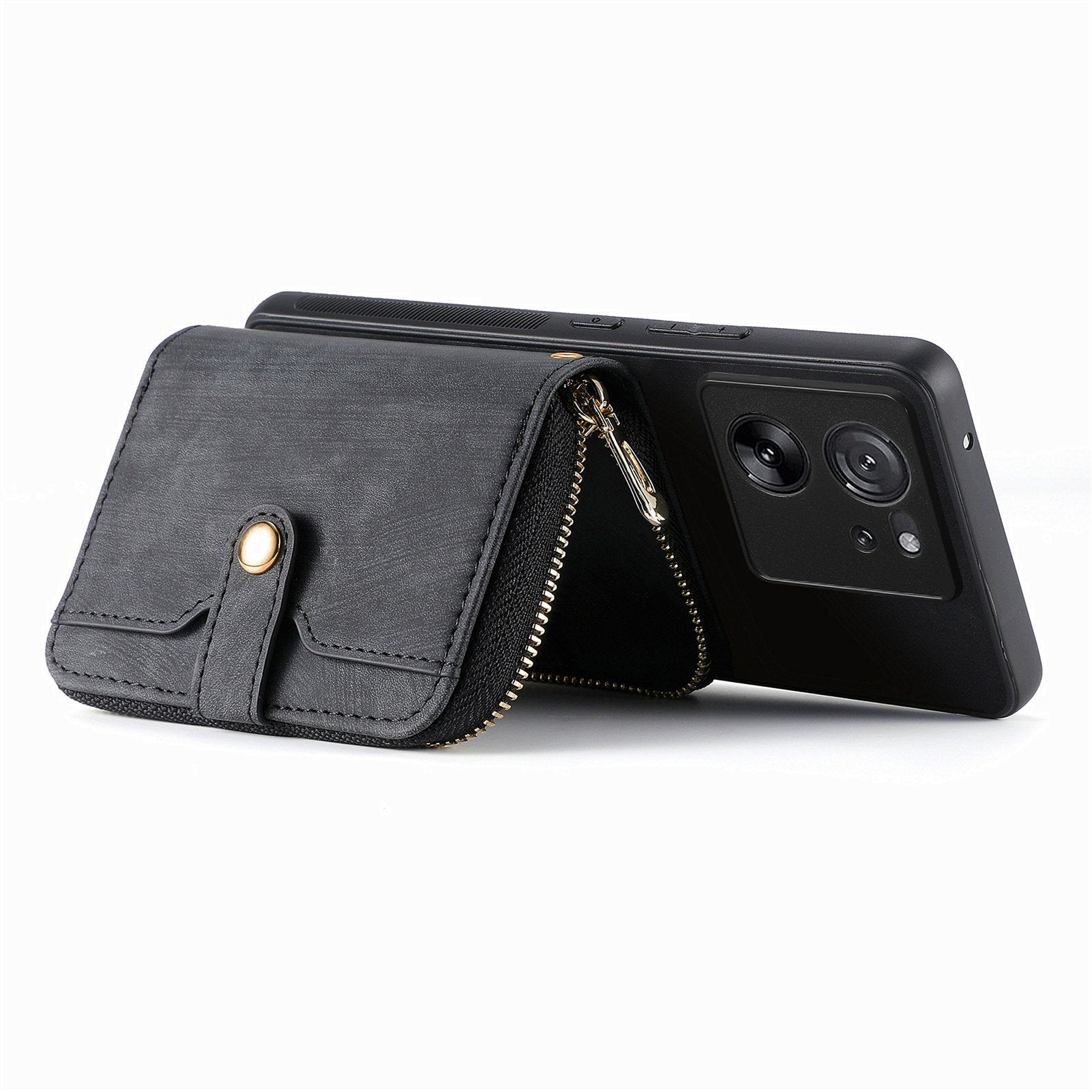 D3 For Xiaomi 13T / 13T Pro / K60 Ultra Case PU+TPU+PC Phone Cover with Zipper Wallet