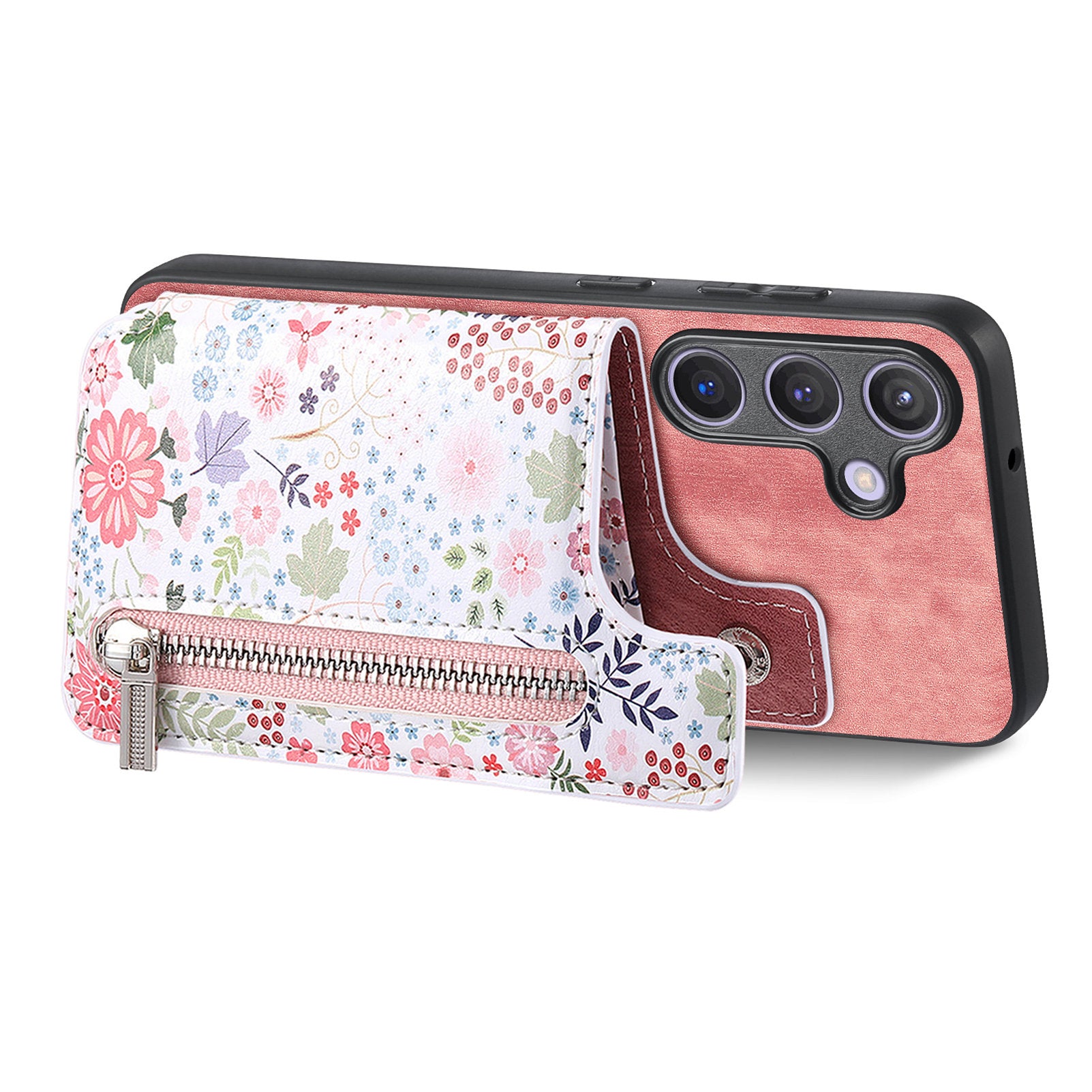 D10 For Samsung Galaxy S23 FE Case Pattern Printed Kickstand Wallet Leather+TPU Phone Cover