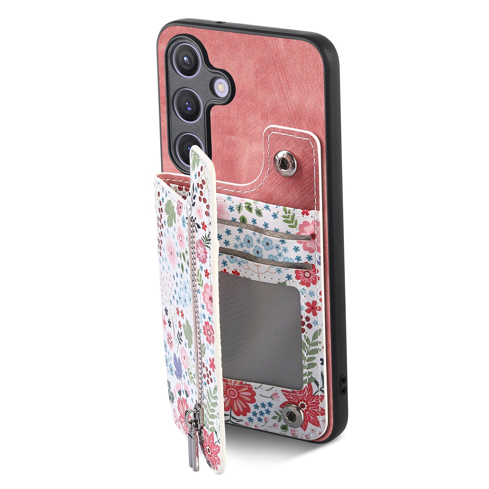 D10 For Samsung Galaxy S23 FE Case Pattern Printed Kickstand Wallet Leather+TPU Phone Cover