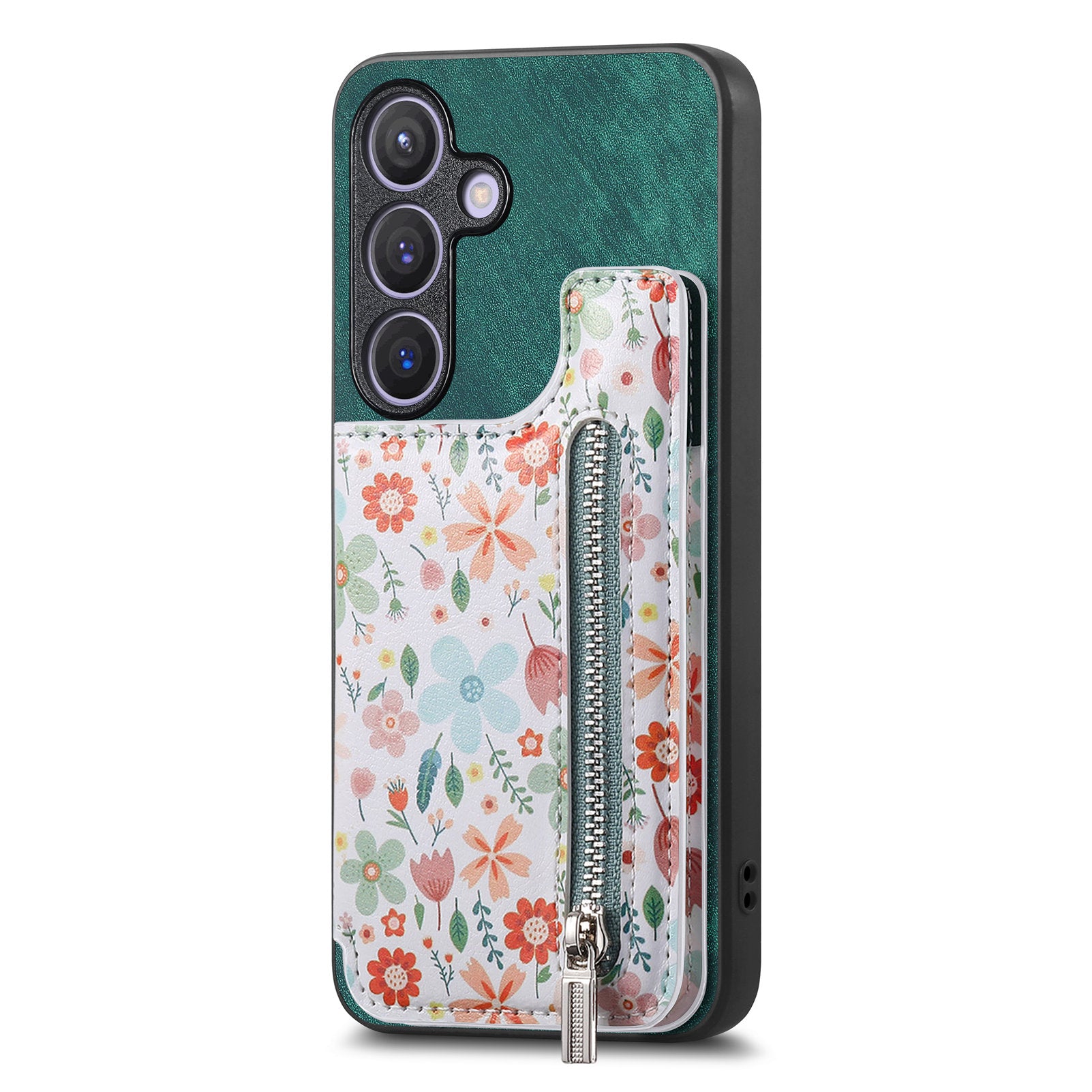 D10 For Samsung Galaxy S23 FE Case Pattern Printed Kickstand Wallet Leather+TPU Phone Cover