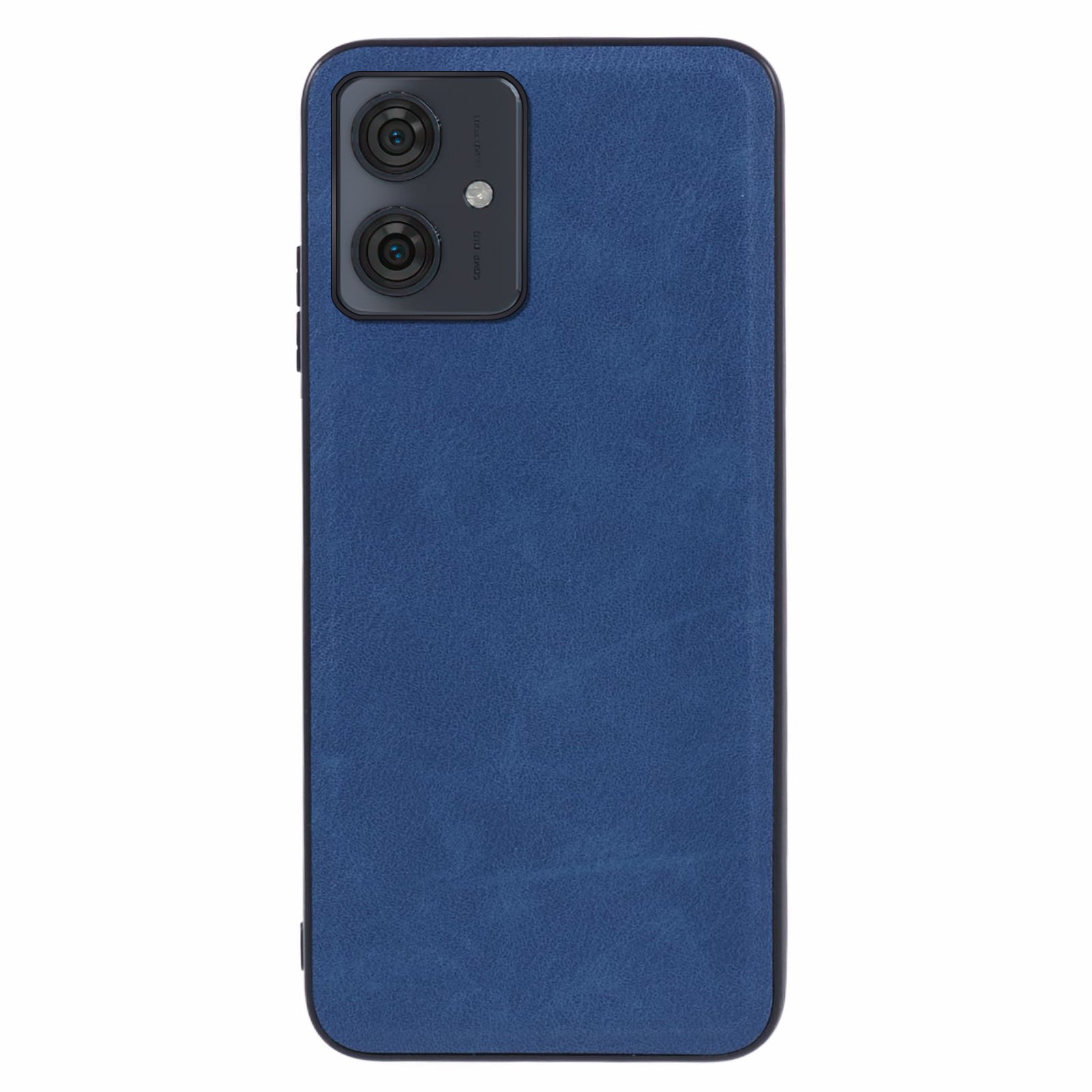 For Motorola Moto G54 5G Case Retro PU Leather Coated PC+TPU Hybrid Phone Cover