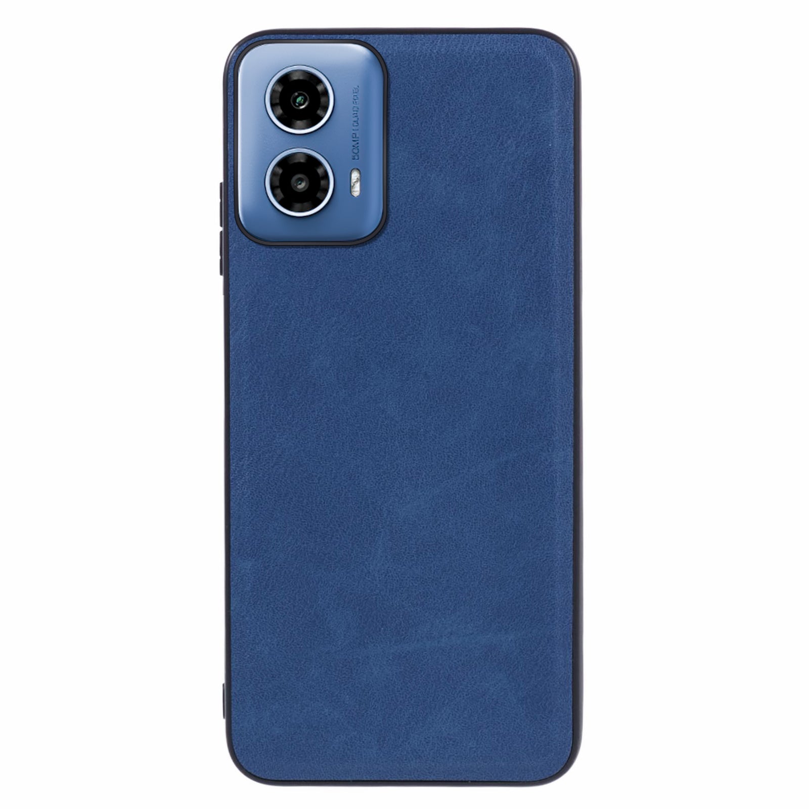 For Motorola Moto G34 5G Case Retro Leather Covered PC+TPU Phone Shell