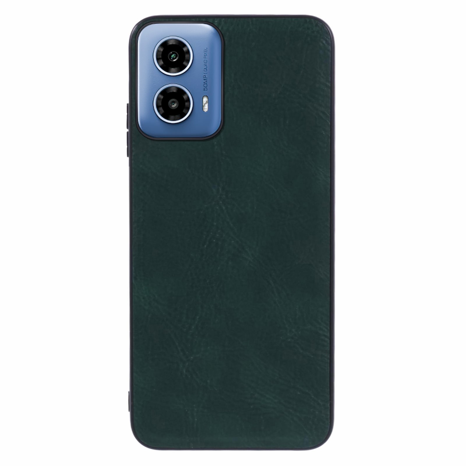 For Motorola Moto G34 5G Case Retro Leather Covered PC+TPU Phone Shell