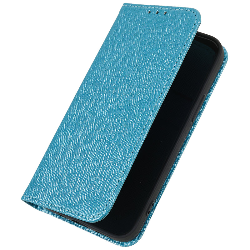 For Google Pixel 9 Pro Case Cross Texture Leather Wallet Phone Cover Magnetic Closing