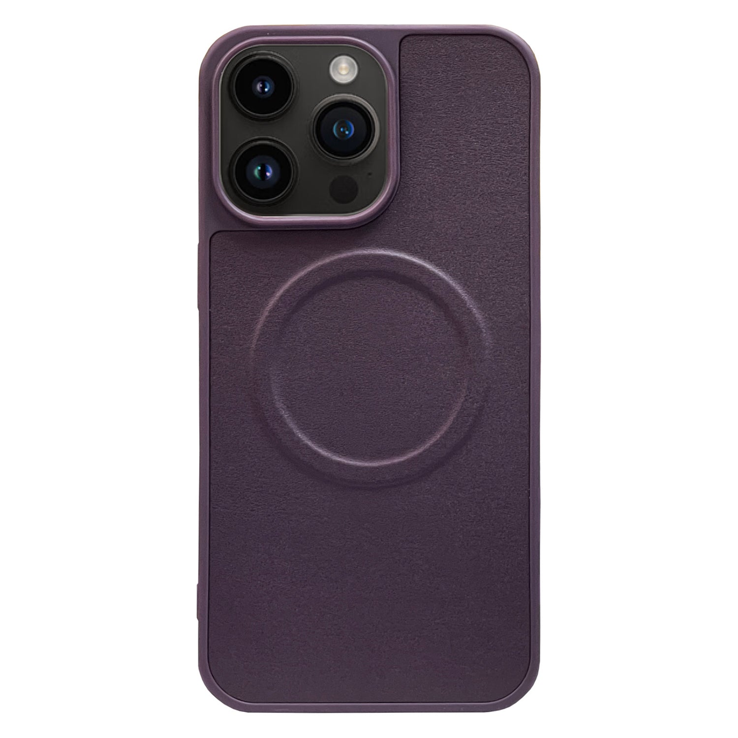 For iPhone 13 Pro Case Compatible with MagSafe Anti-Drop PU+TPU Phone Cover