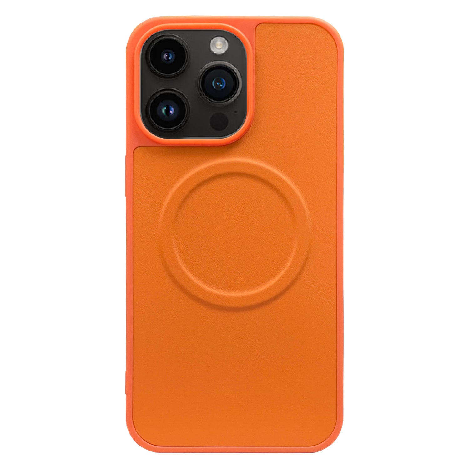 For iPhone 14 Pro Max Case Compatible with MagSafe Protective PU+TPU Phone Cover