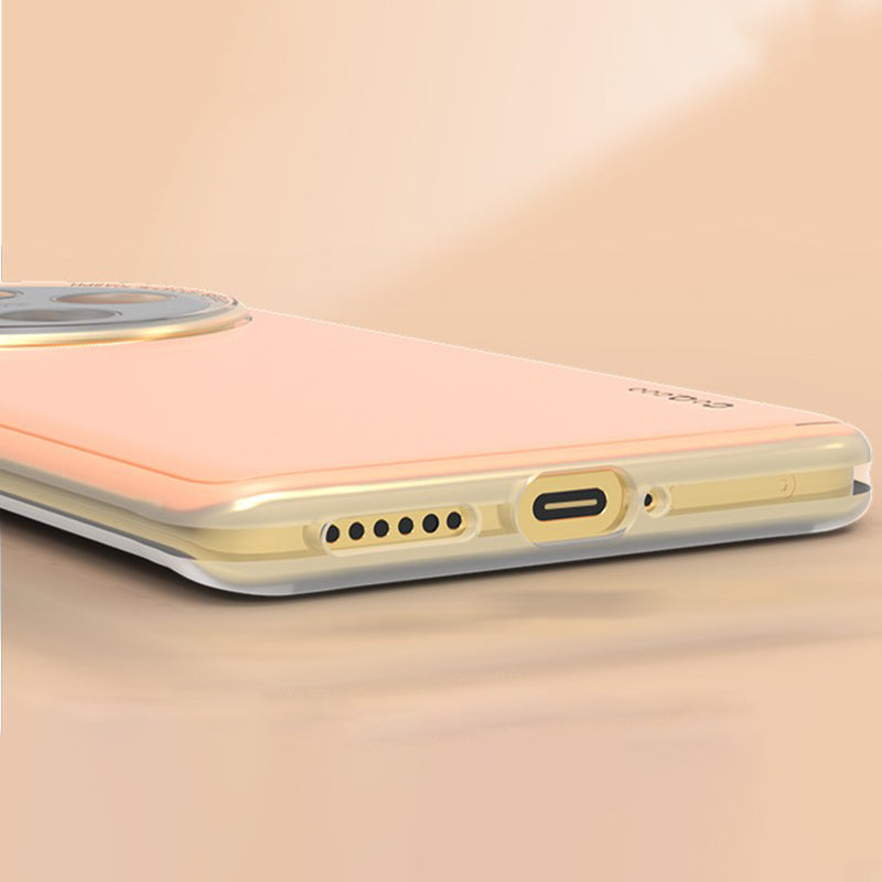 Q.COO For vivo X100 5G Case Drop Protection TPU Protective Back Shell