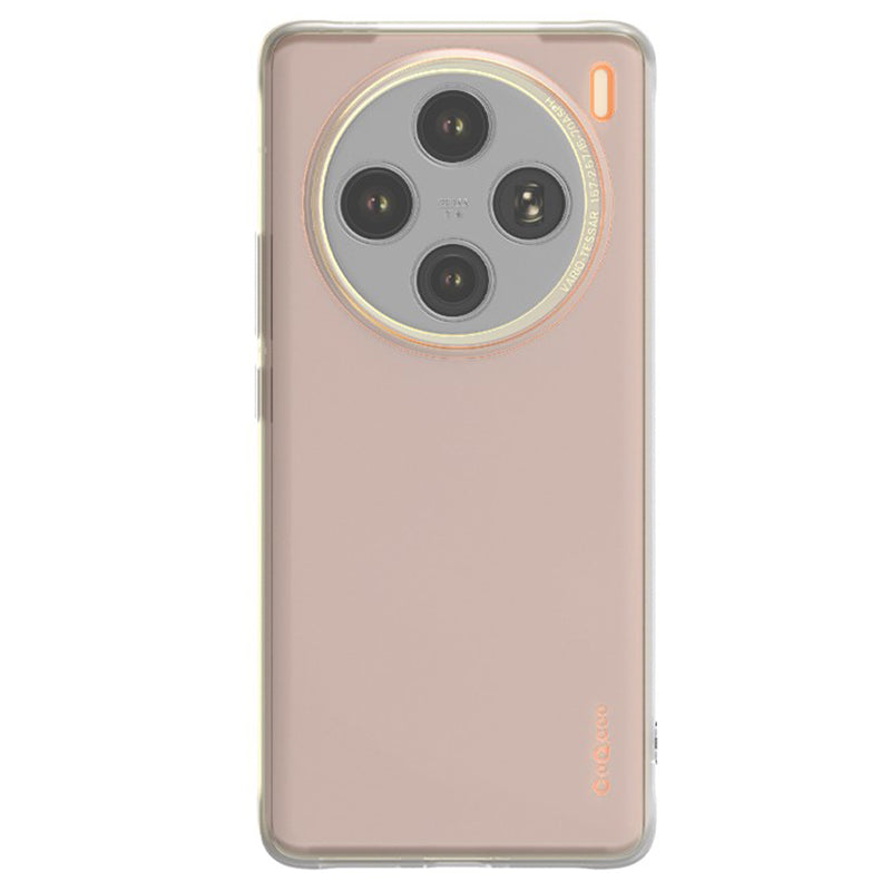 Q.COO For vivo X100 5G Case Drop Protection TPU Protective Back Shell
