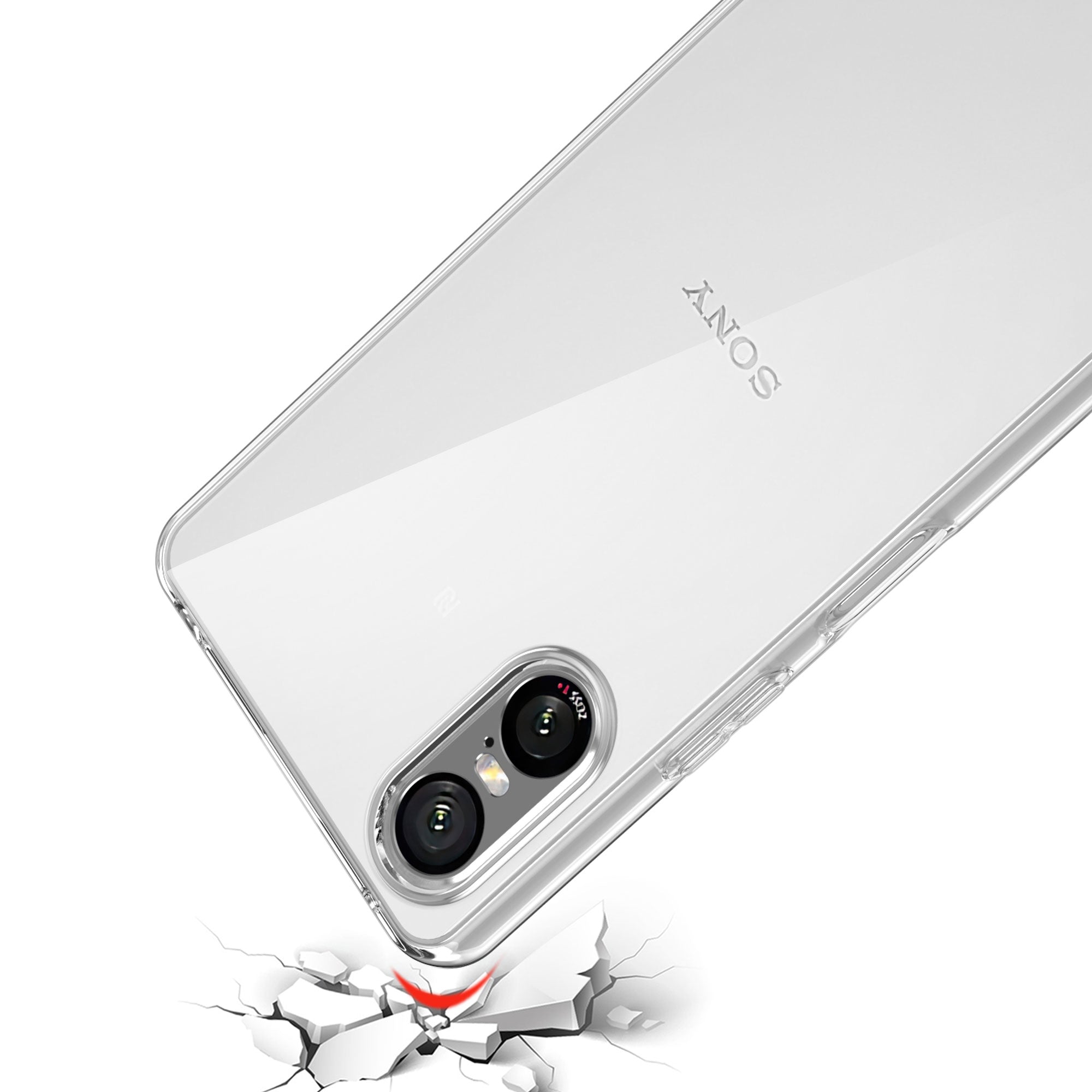 For Sony Xperia 10 VI Case Anti-fingerprint High Transparency TPU Phone Cover