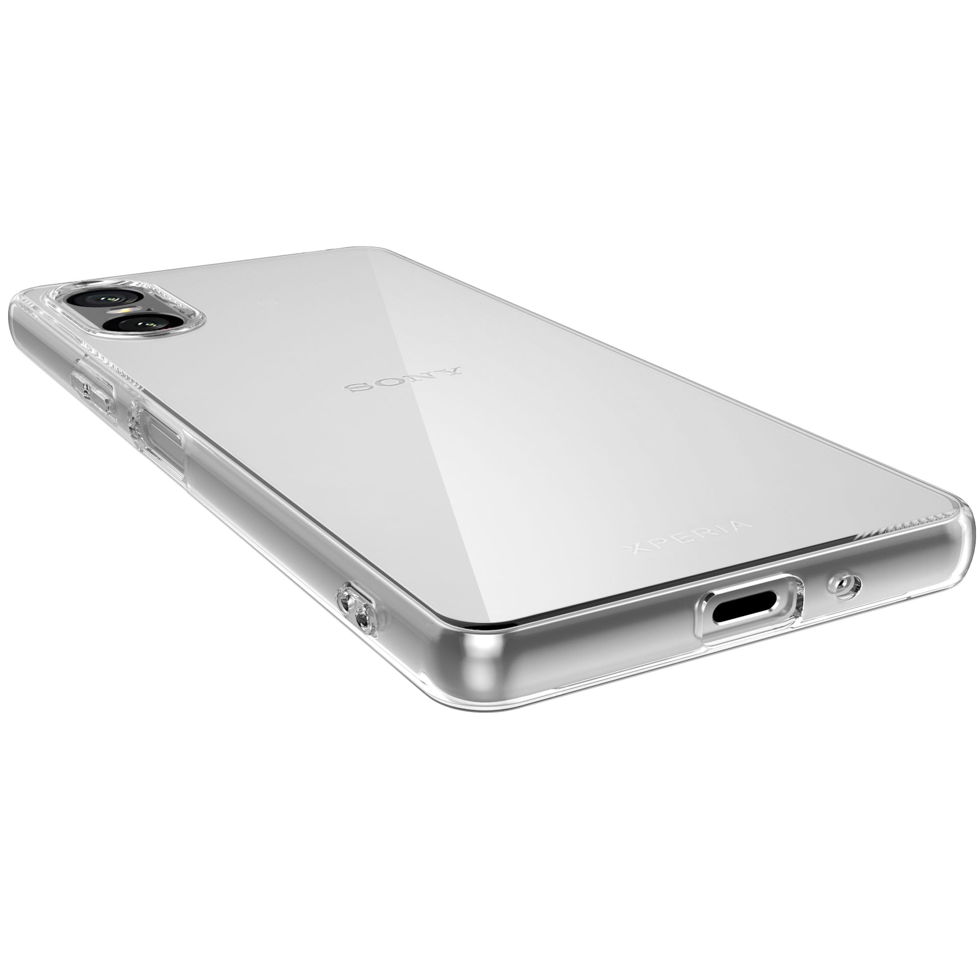 For Sony Xperia 10 VI Case Anti-fingerprint High Transparency TPU Phone Cover