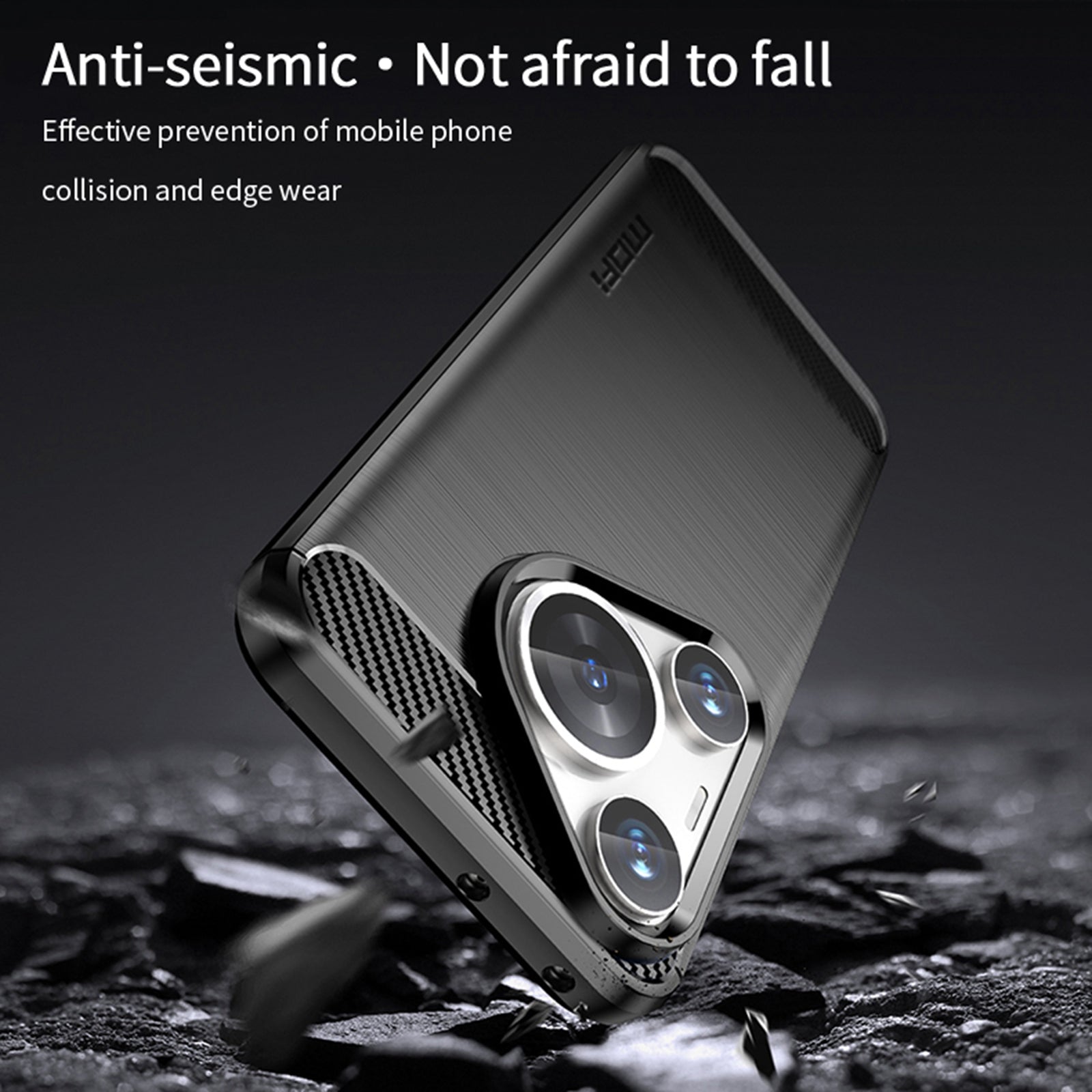 MOFI JK TPU Series-1 For Huawei Pura 70 Pro / Pura 70 Pro+ Case Brushed Soft TPU Drop-proof Phone Cover