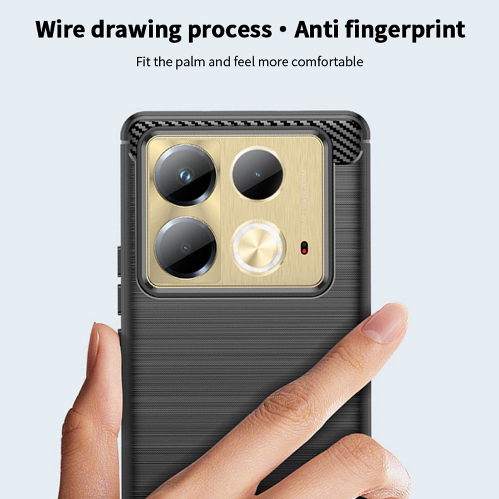 MOFI JK TPU Series-1 For Transsion Infinix Note 40 Drop-proof Case Brushed TPU Phone Cover
