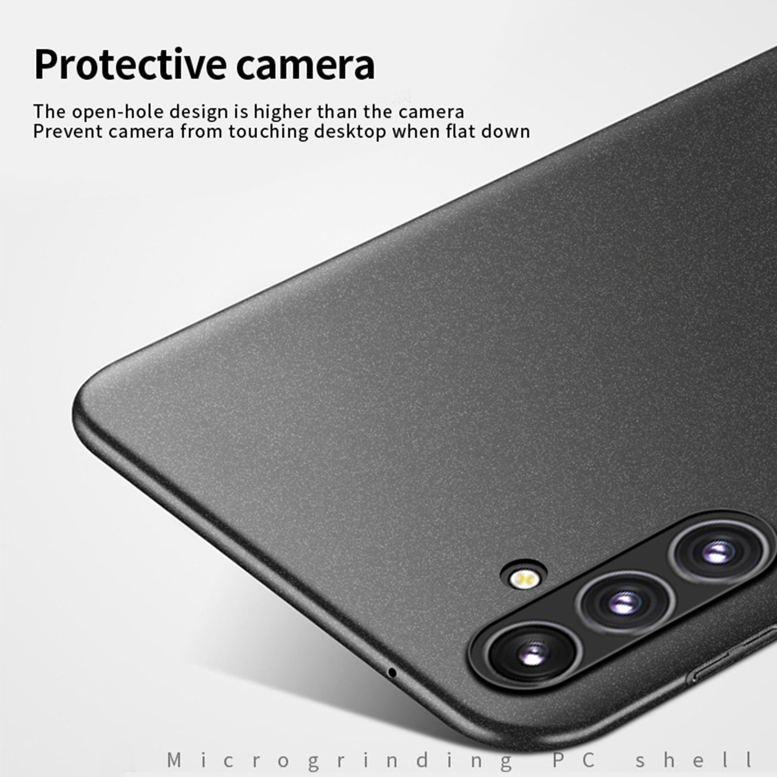 MOFI Shield Matte Series for Samsung Galaxy A55 5G Case Scratch-proof PC Phone Back Cover