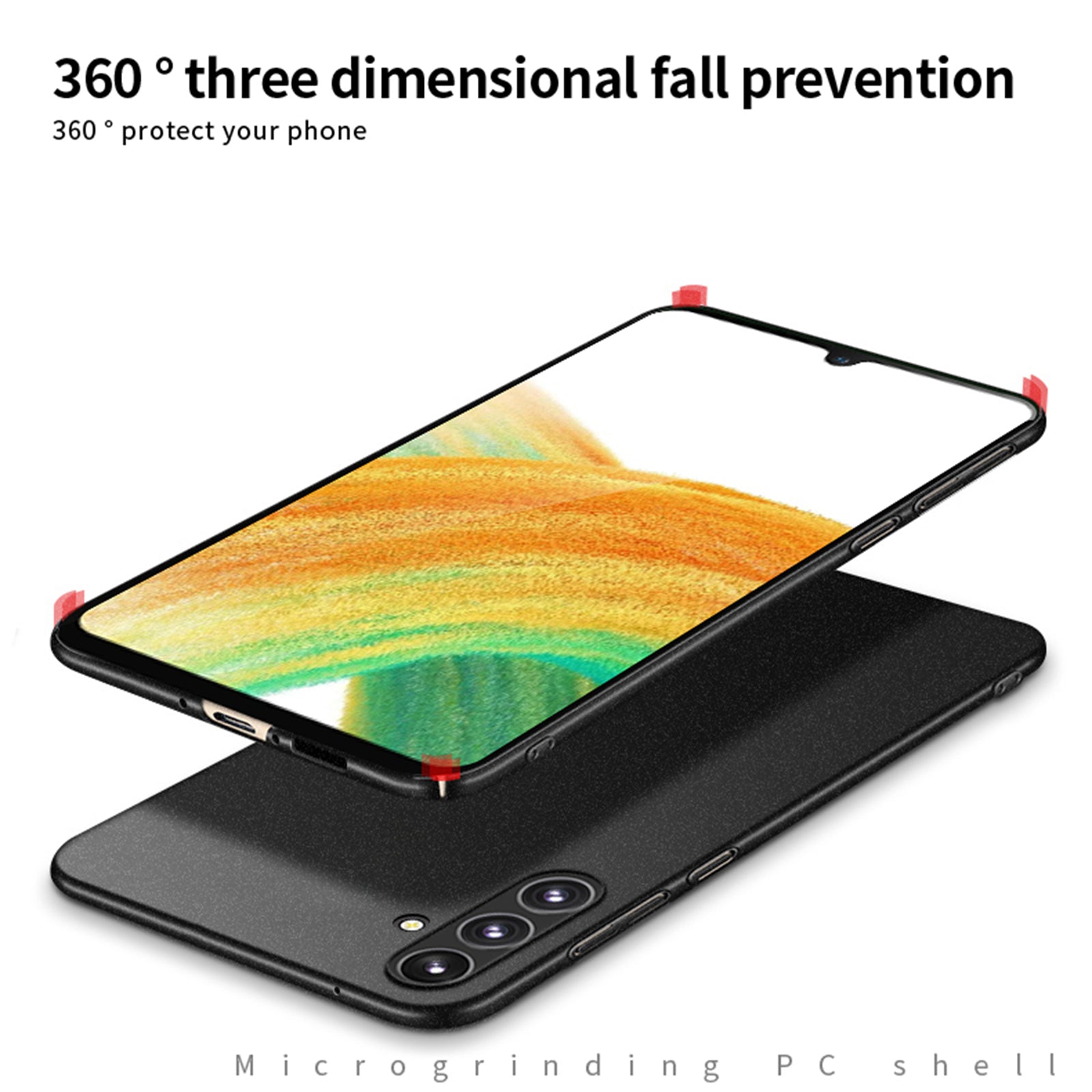 MOFI Shield Matte Series for Samsung Galaxy A55 5G Case Scratch-proof PC Phone Back Cover