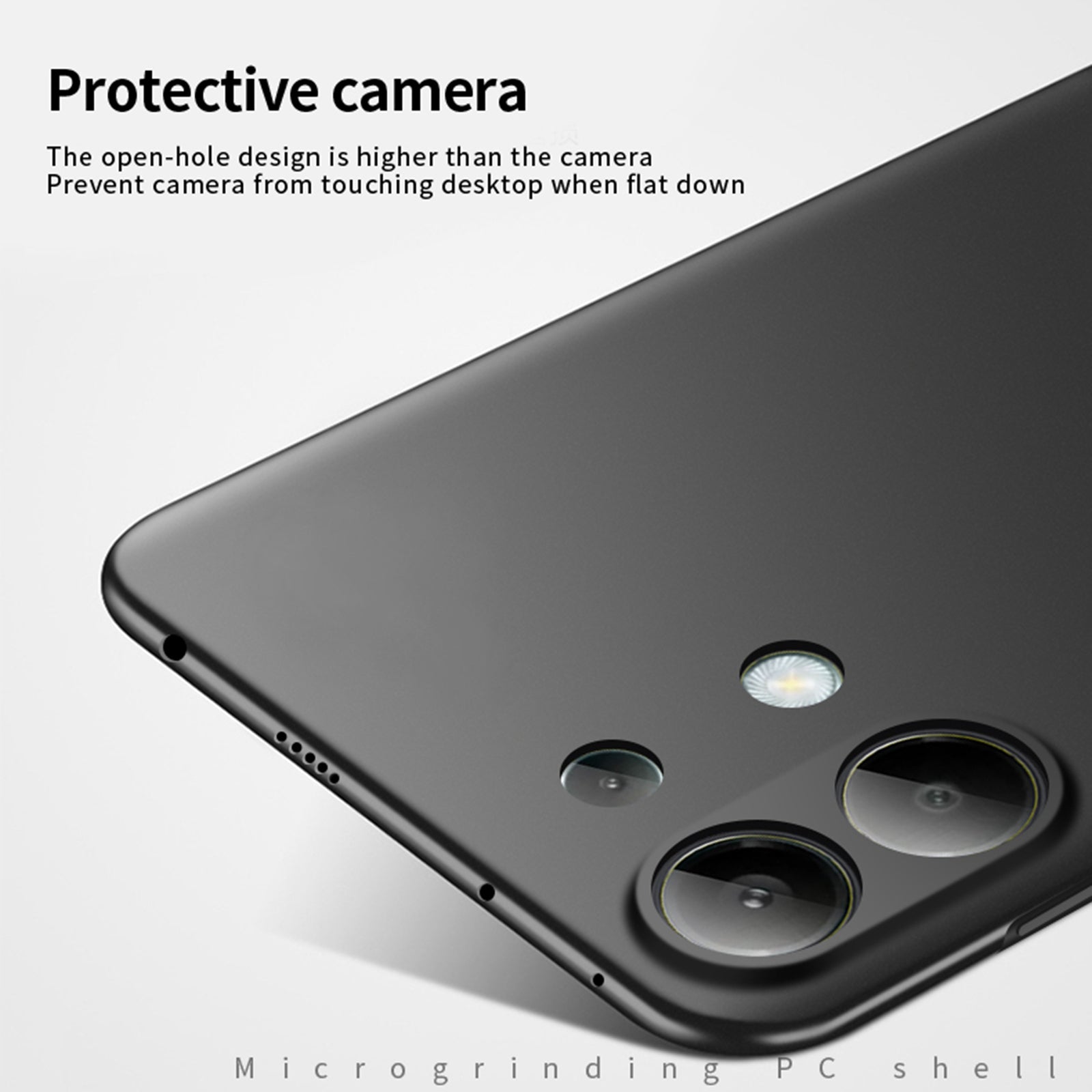 MOFI JK PC Series-1 Shield For Xiaomi Redmi Note 13 Pro 4G / Poco M6 Pro 4G Case Anti-scratch PC Phone Cover