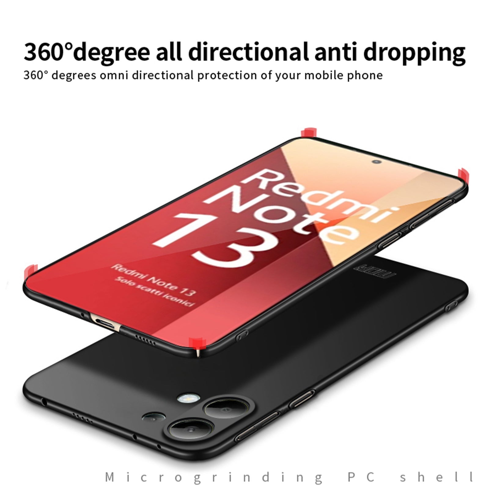 MOFI JK PC Series-1 Shield For Xiaomi Redmi Note 13 Pro 4G / Poco M6 Pro 4G Case Anti-scratch PC Phone Cover