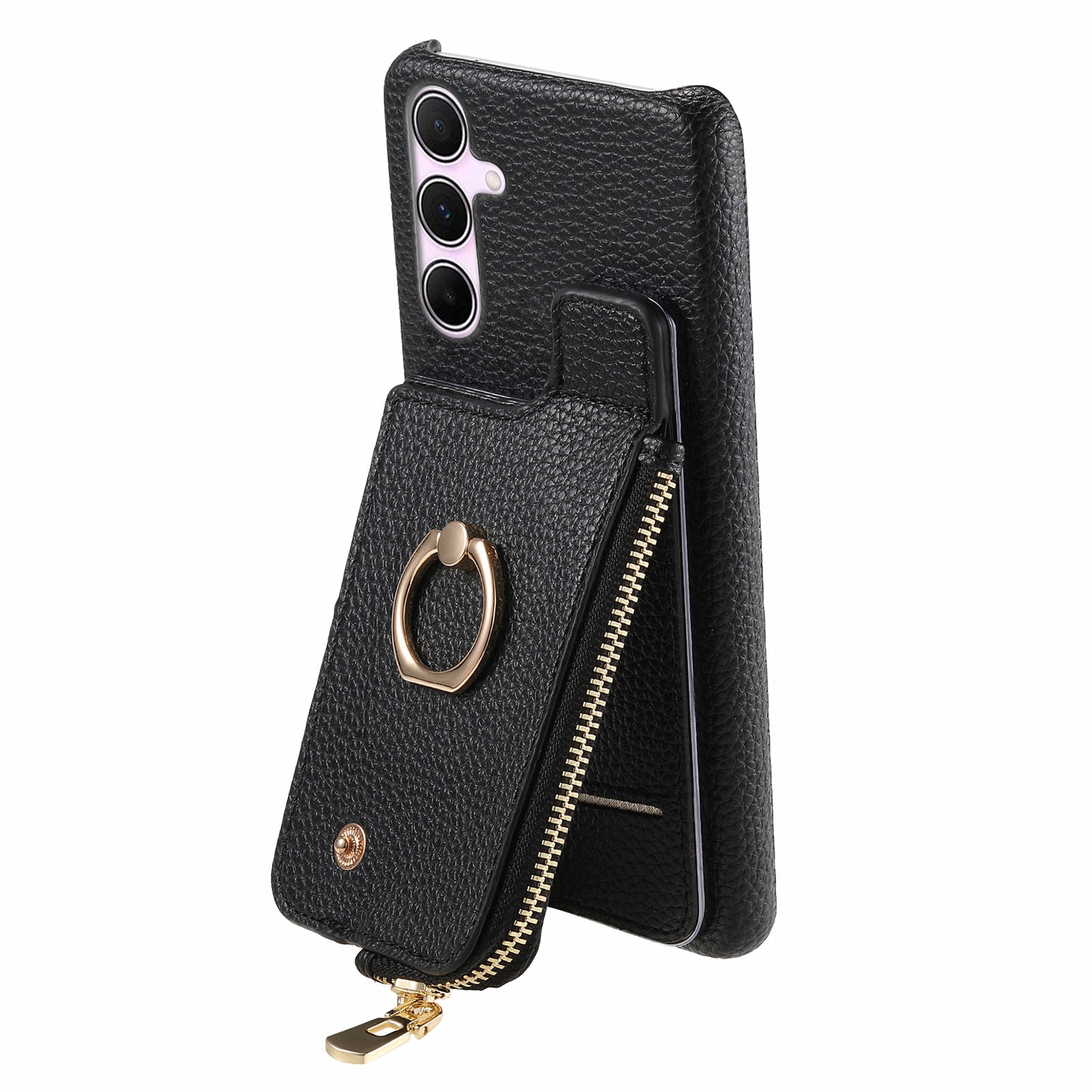 Y3 for Samsung Galaxy A55 5G Case RFID Blocking Phone Wallet Cover Supports Magnetic Car Holder