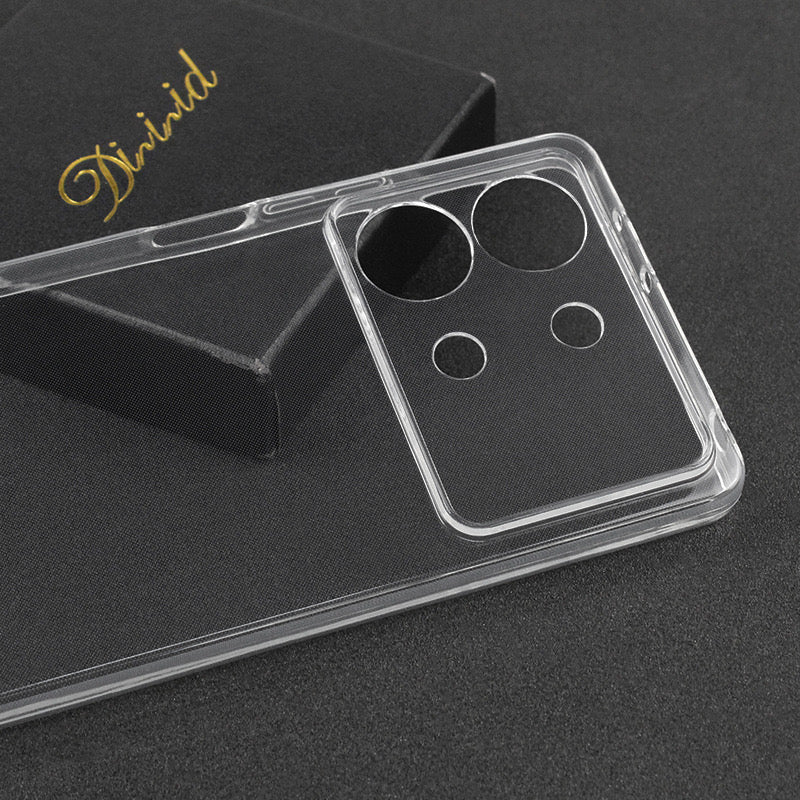 For Xiaomi Redmi Note 13R Pro 5G TPU Case Precise Lens Cutout HD Clear Phone Cover