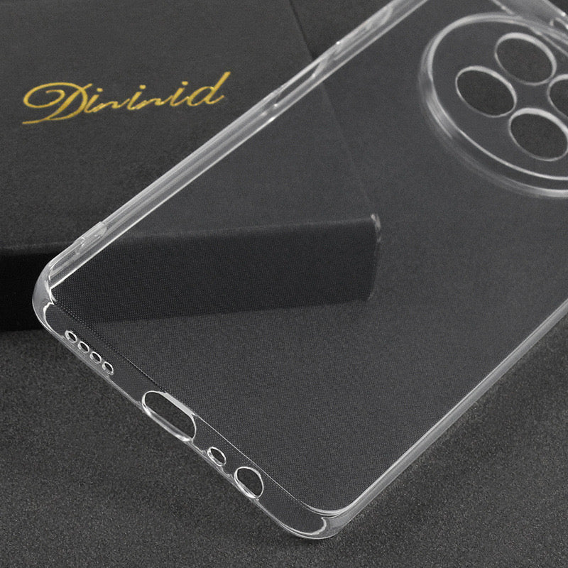 For Realme 12 Cell Phone Case Clear TPU Cover with Precise Lens Cutout