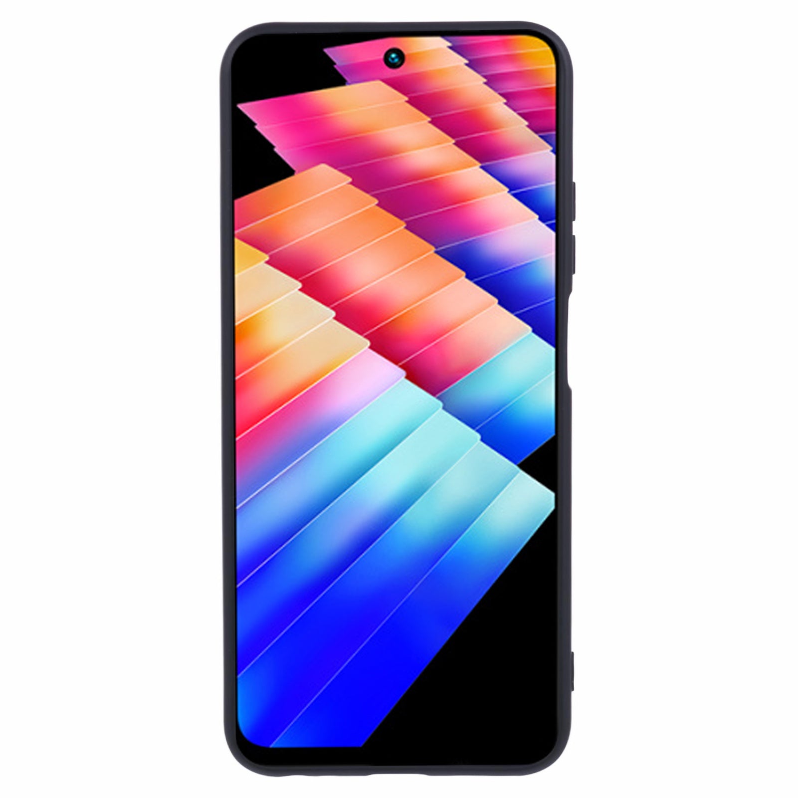 For Transsion Infinix Hot 30 Play Case Arc Edge 2.0mm TPU Protective Phone Cover