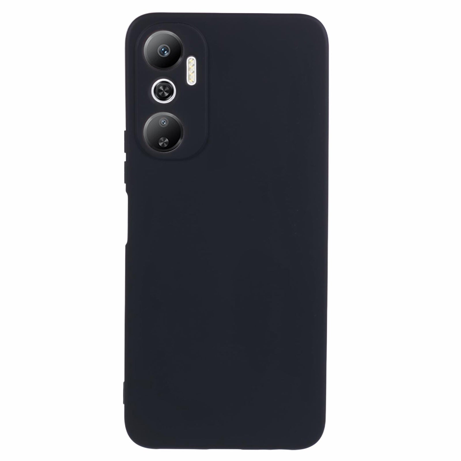 For Transsion Infinix Hot 20 4G TPU Case 2.0mm Arc Edge Anti-scratch Phone Cover
