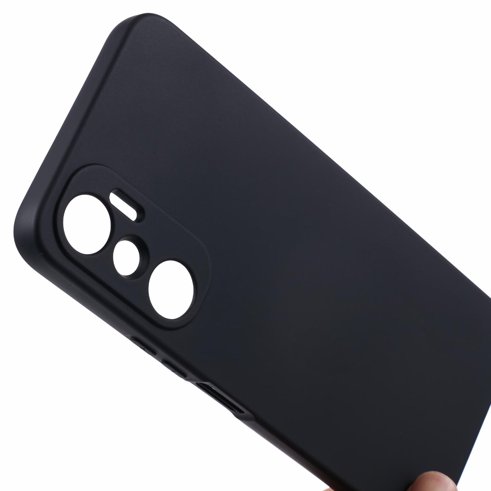For Transsion Infinix Hot 20 4G TPU Case 2.0mm Arc Edge Anti-scratch Phone Cover