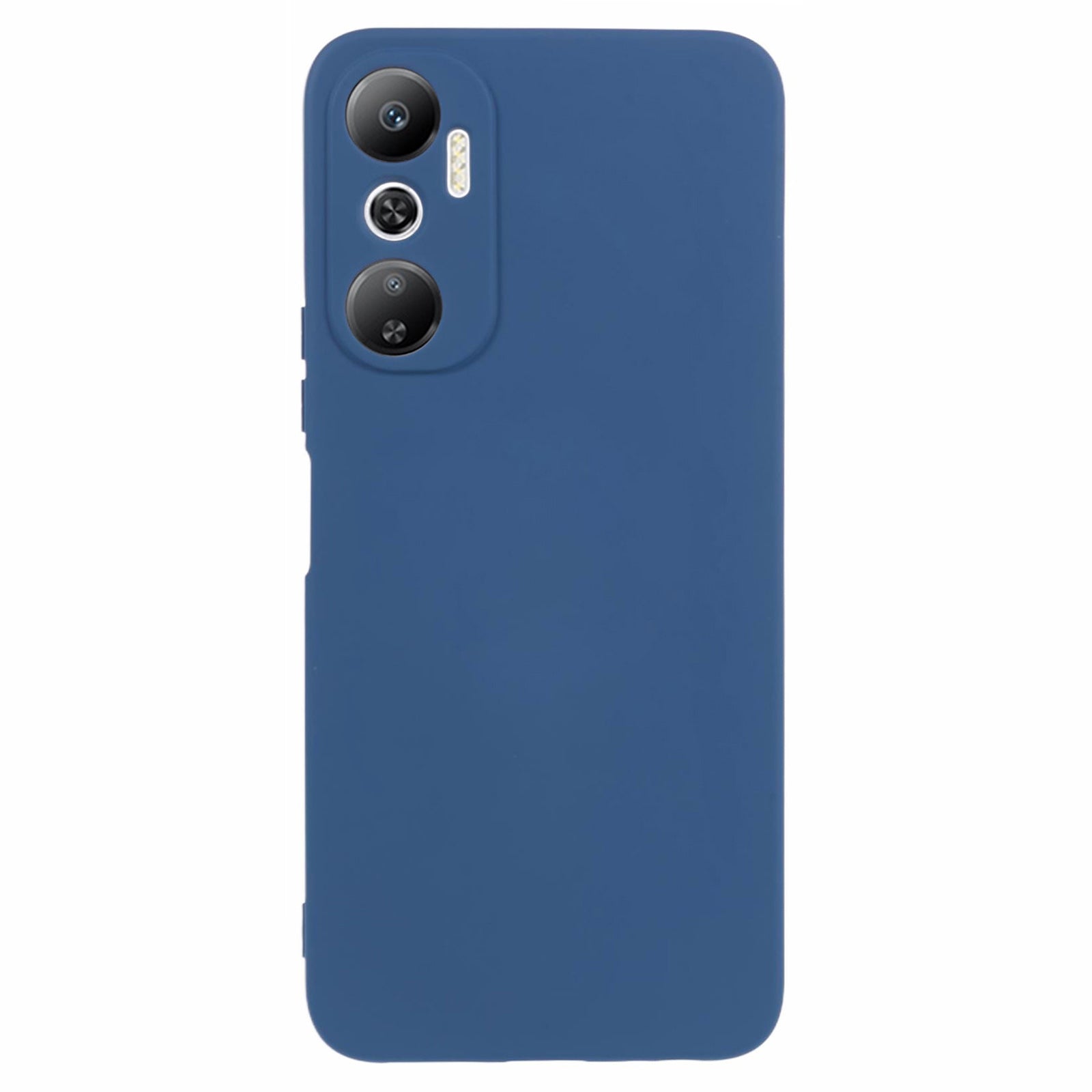 For Transsion Infinix Hot 20 4G TPU Case 2.0mm Arc Edge Anti-scratch Phone Cover