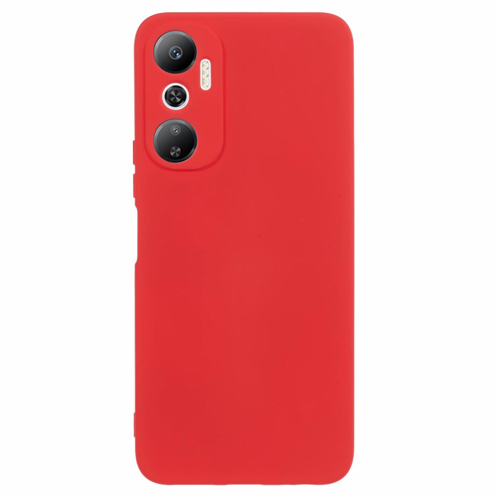 For Transsion Infinix Hot 20 4G TPU Case 2.0mm Arc Edge Anti-scratch Phone Cover
