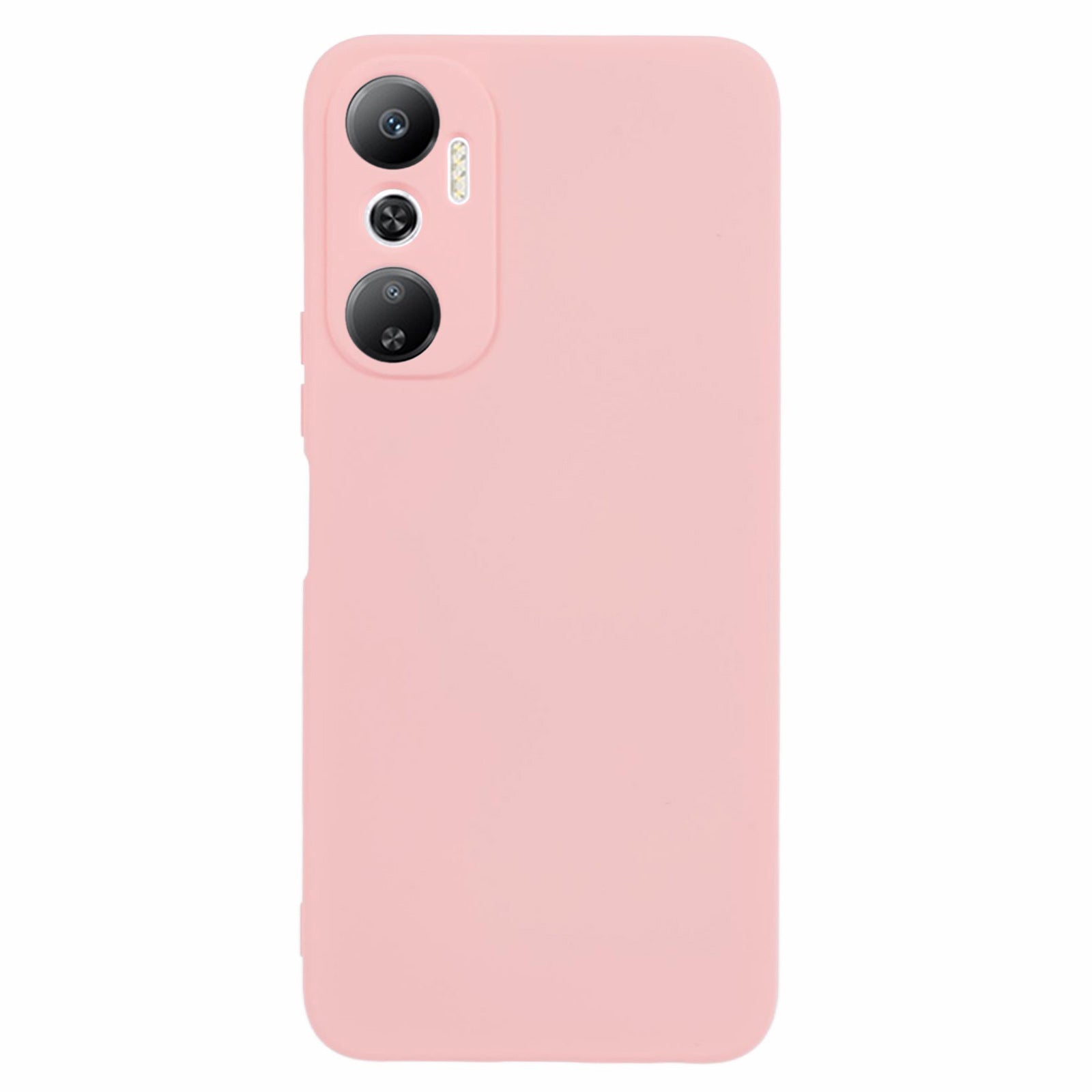 For Transsion Infinix Hot 20 4G TPU Case 2.0mm Arc Edge Anti-scratch Phone Cover