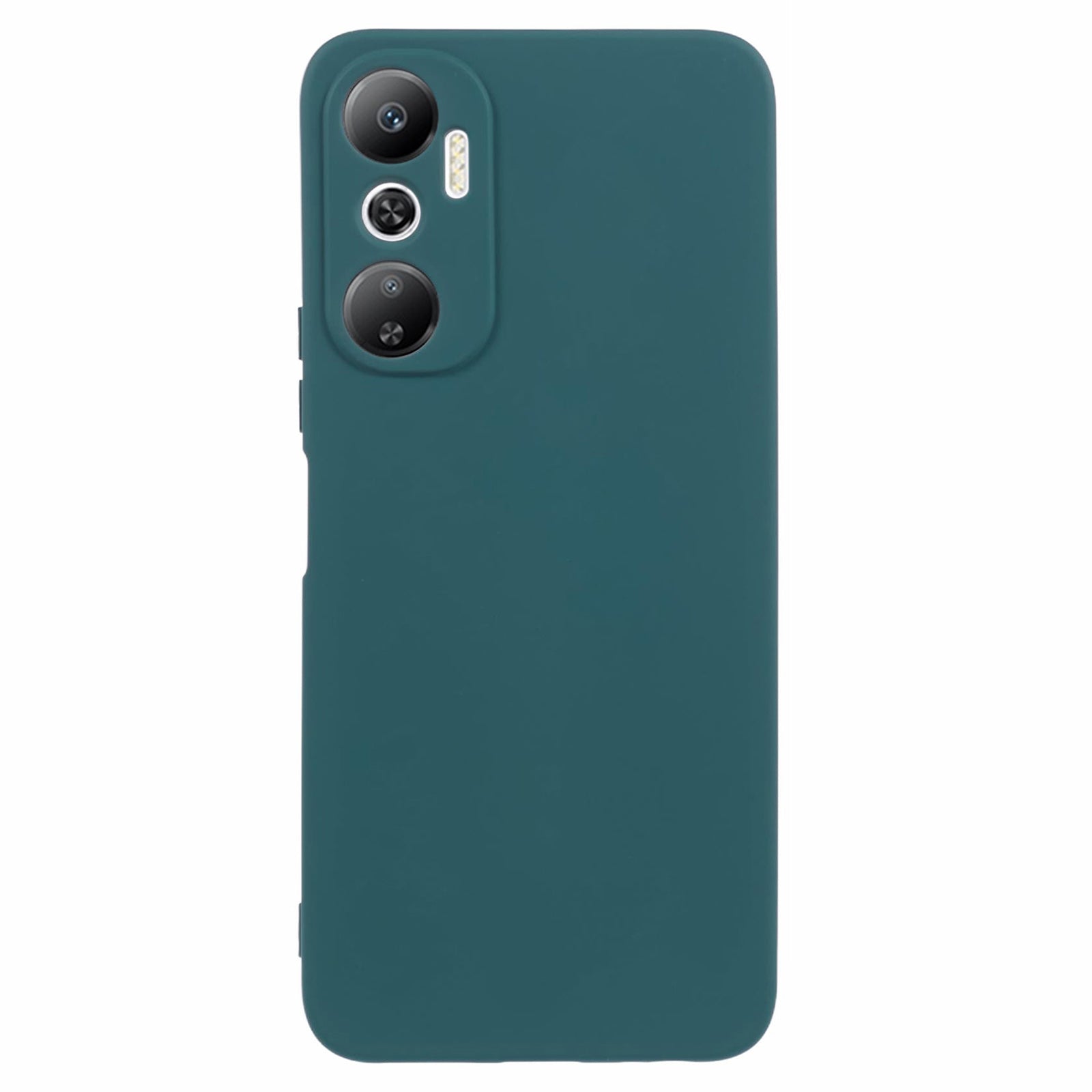 For Transsion Infinix Hot 20 4G TPU Case 2.0mm Arc Edge Anti-scratch Phone Cover