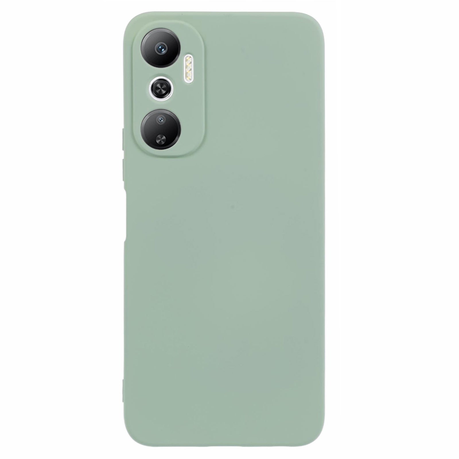 For Transsion Infinix Hot 20 4G TPU Case 2.0mm Arc Edge Anti-scratch Phone Cover