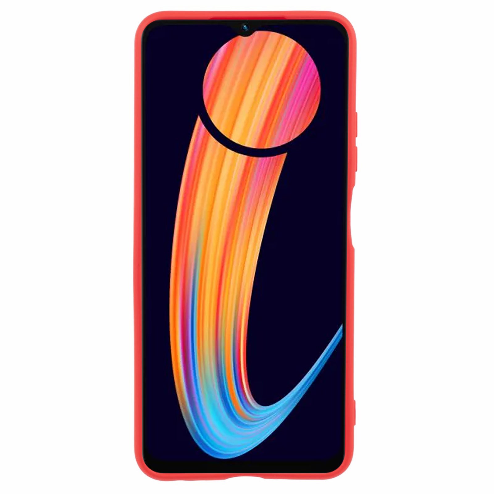 For Transsion Infinix Hot 30i Case Liquid Silicone 2.0mm Arc Edge TPU Phone Cover