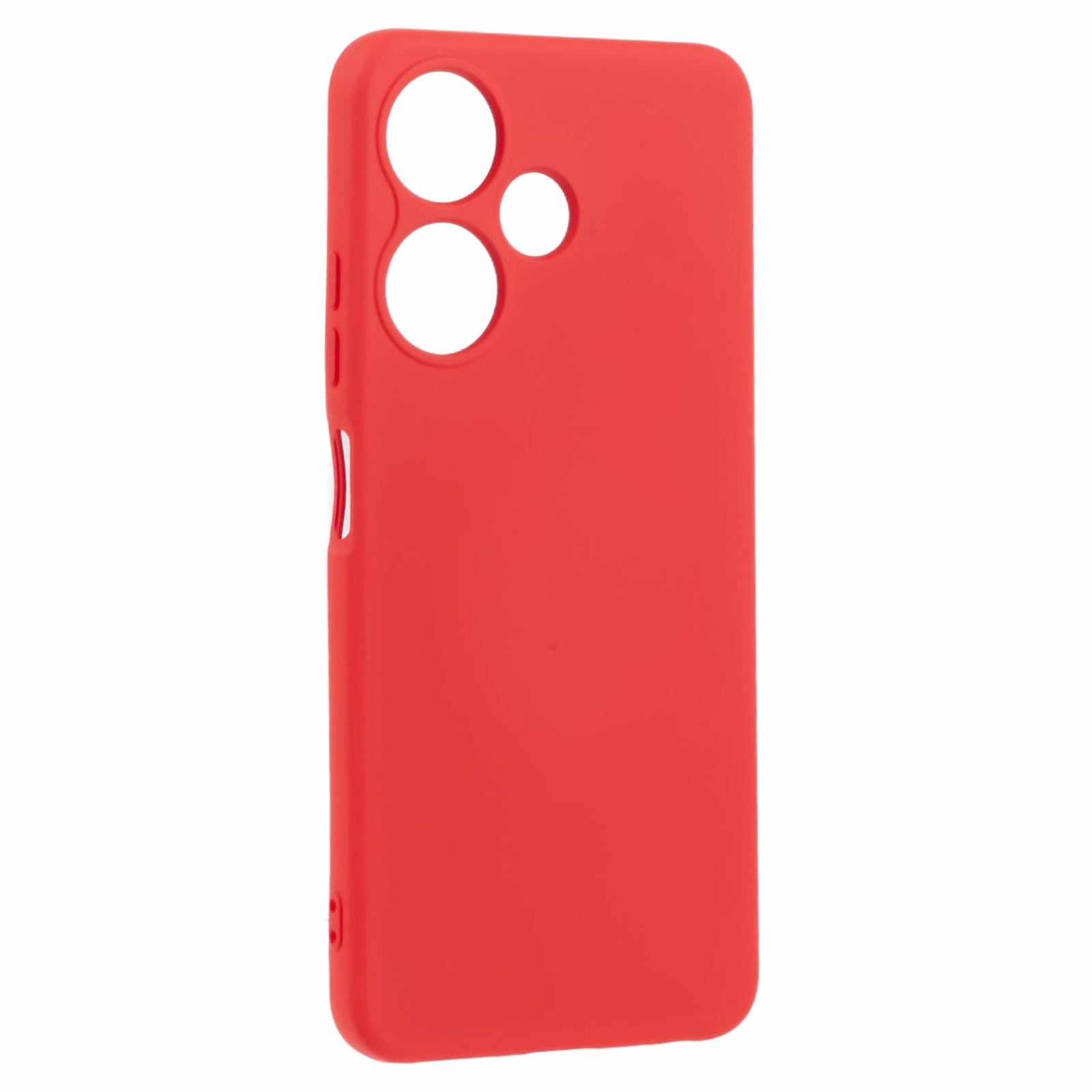 For Transsion Infinix Hot 30i Case Liquid Silicone 2.0mm Arc Edge TPU Phone Cover