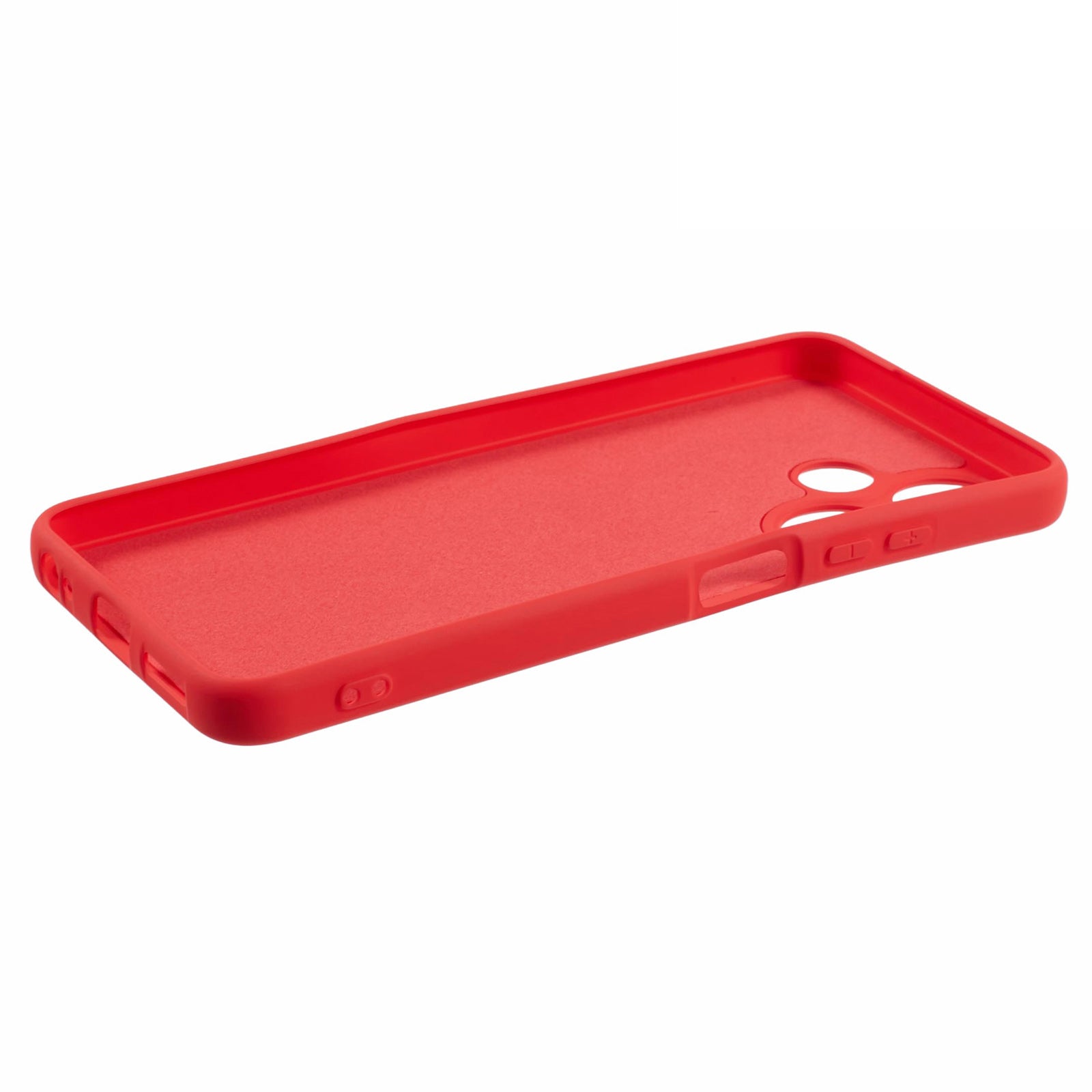 For Transsion Infinix Hot 30i Case Liquid Silicone 2.0mm Arc Edge TPU Phone Cover