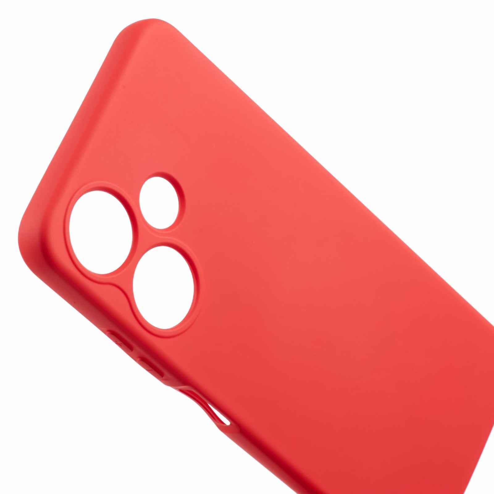 For Transsion Infinix Hot 30i Case Liquid Silicone 2.0mm Arc Edge TPU Phone Cover