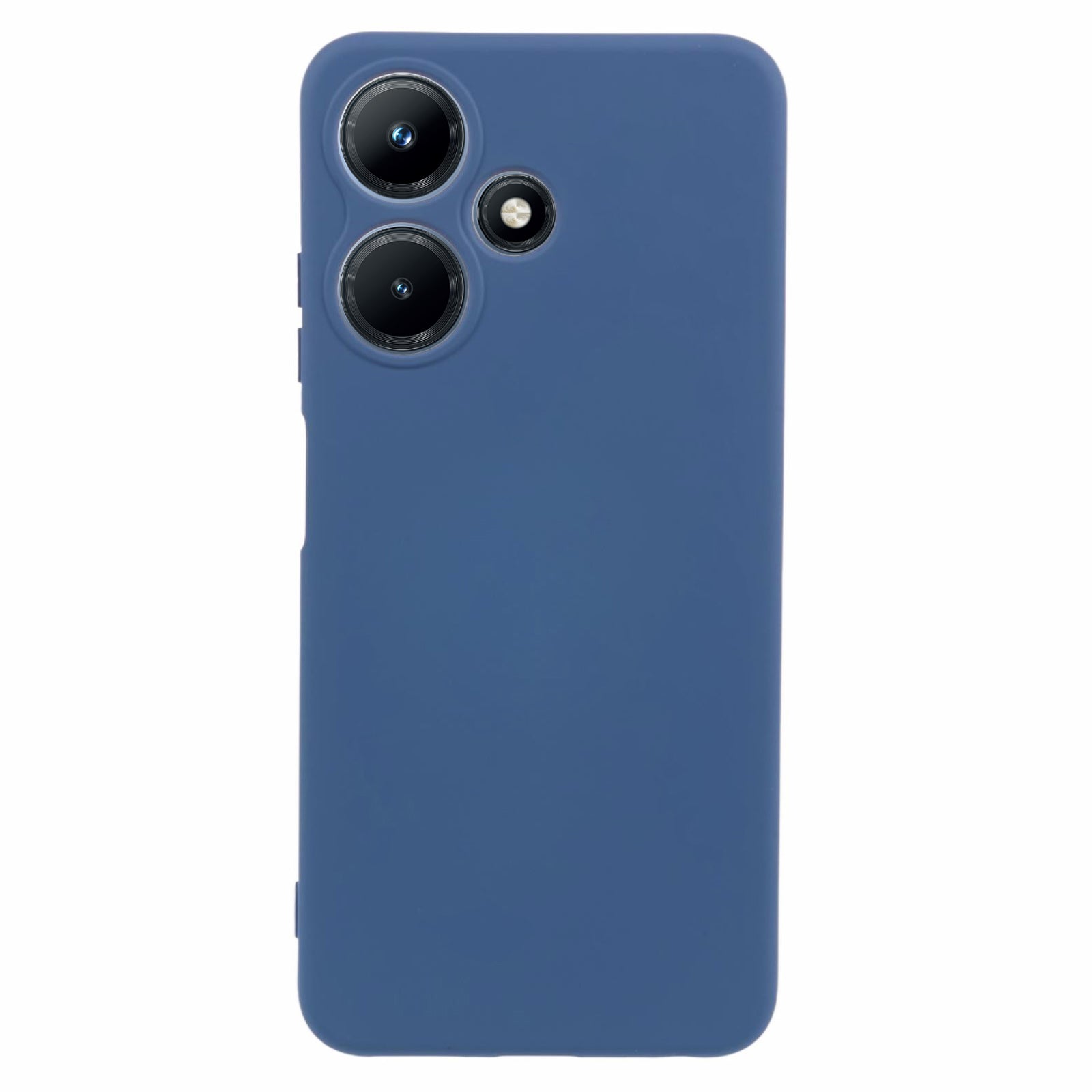 For Transsion Infinix Hot 30i Case Liquid Silicone 2.0mm Arc Edge TPU Phone Cover