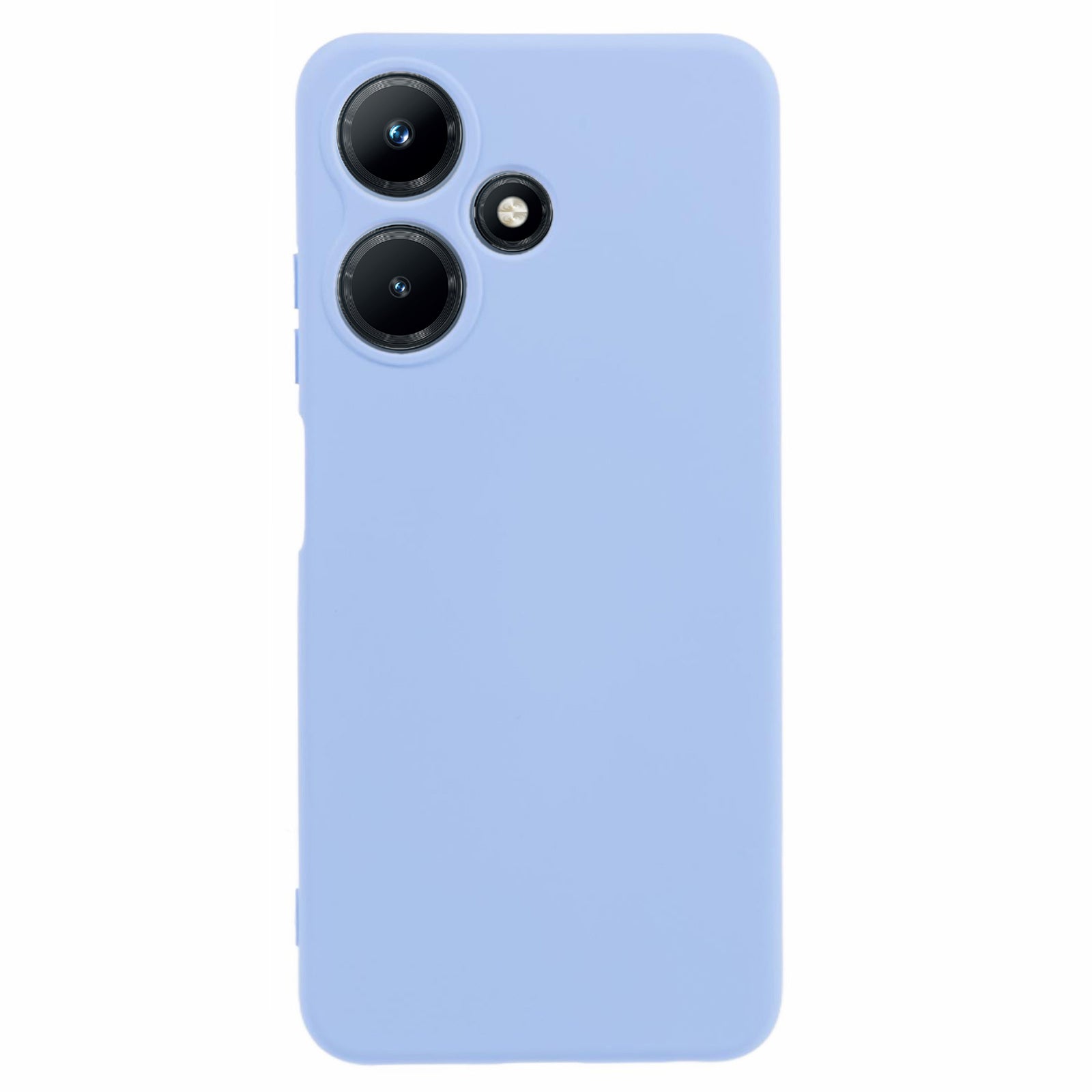 For Transsion Infinix Hot 30i Case Liquid Silicone 2.0mm Arc Edge TPU Phone Cover