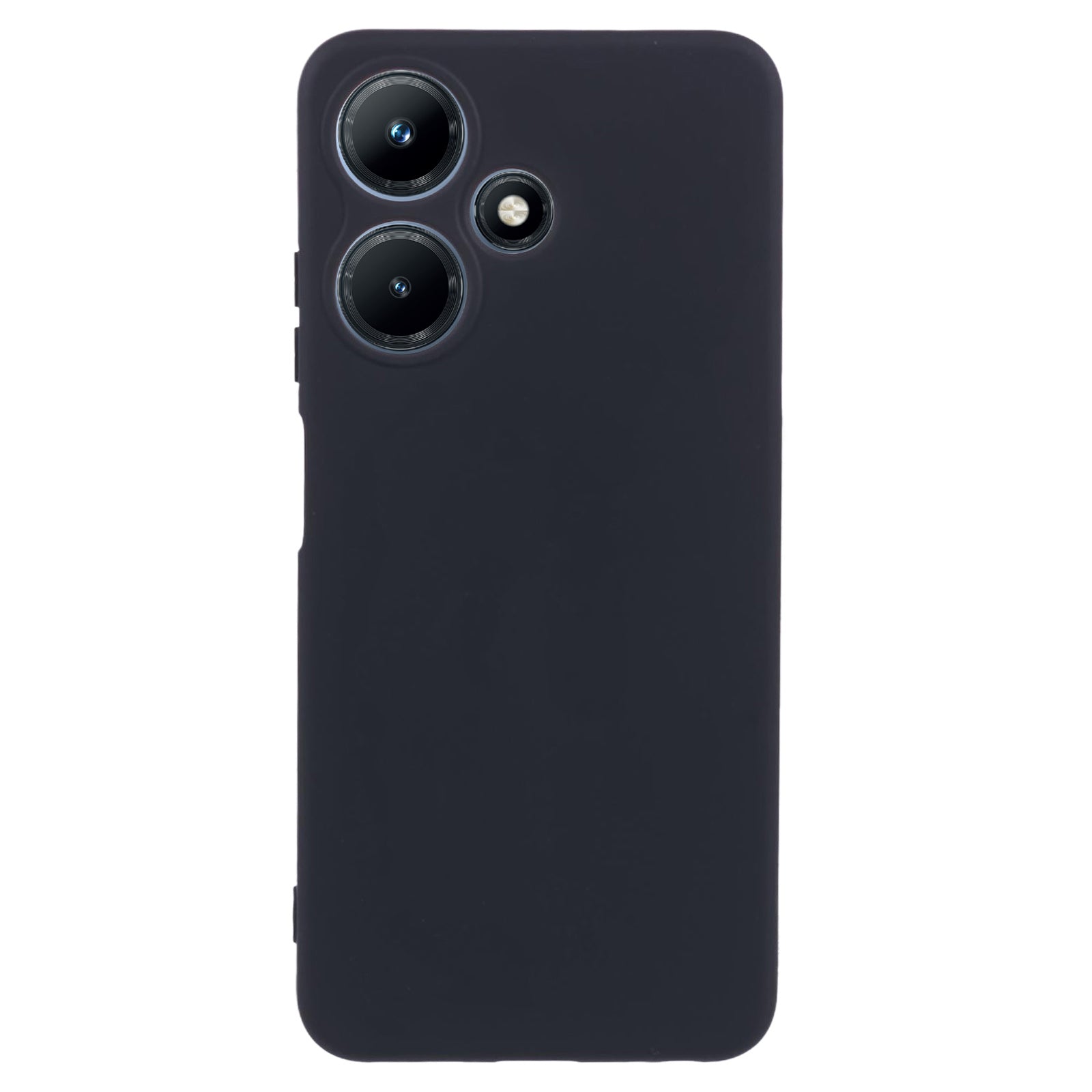 For Transsion Infinix Hot 30i Case Liquid Silicone 2.0mm Arc Edge TPU Phone Cover
