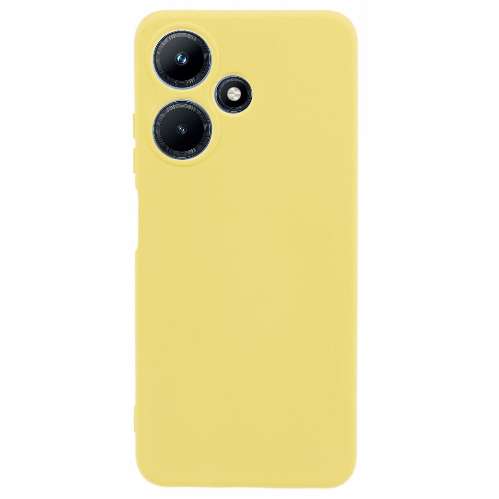 For Transsion Infinix Hot 30i Case Liquid Silicone 2.0mm Arc Edge TPU Phone Cover