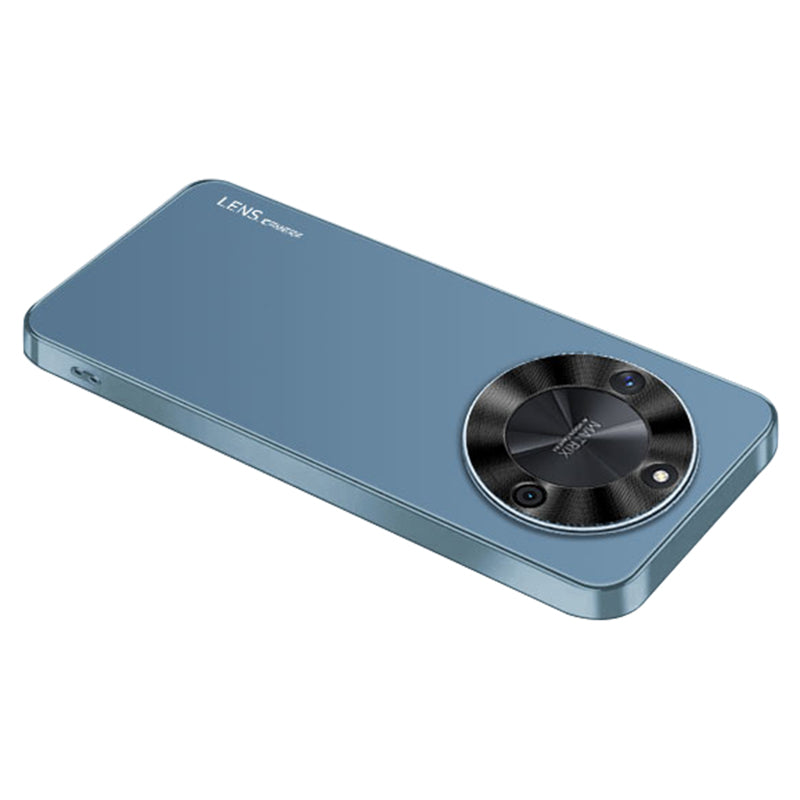 For Honor X50 5G Case Anti-drop Acrylic+Silicone+Metal Electroplating Phone Cover