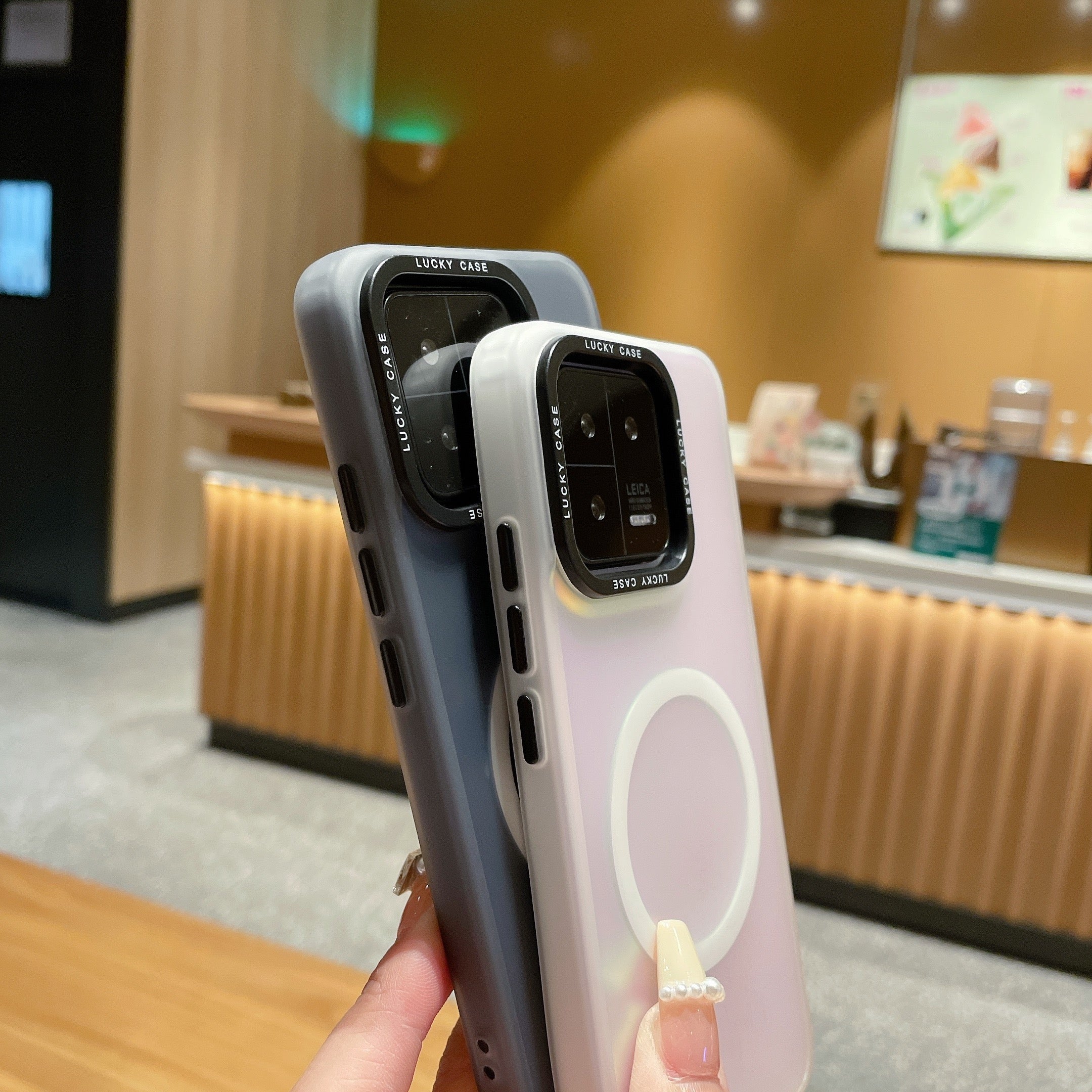 For Xiaomi 13 Pro 5G Magnetic Case Compatible with MagSafe PC+TPU Anti-drop Phone Cover