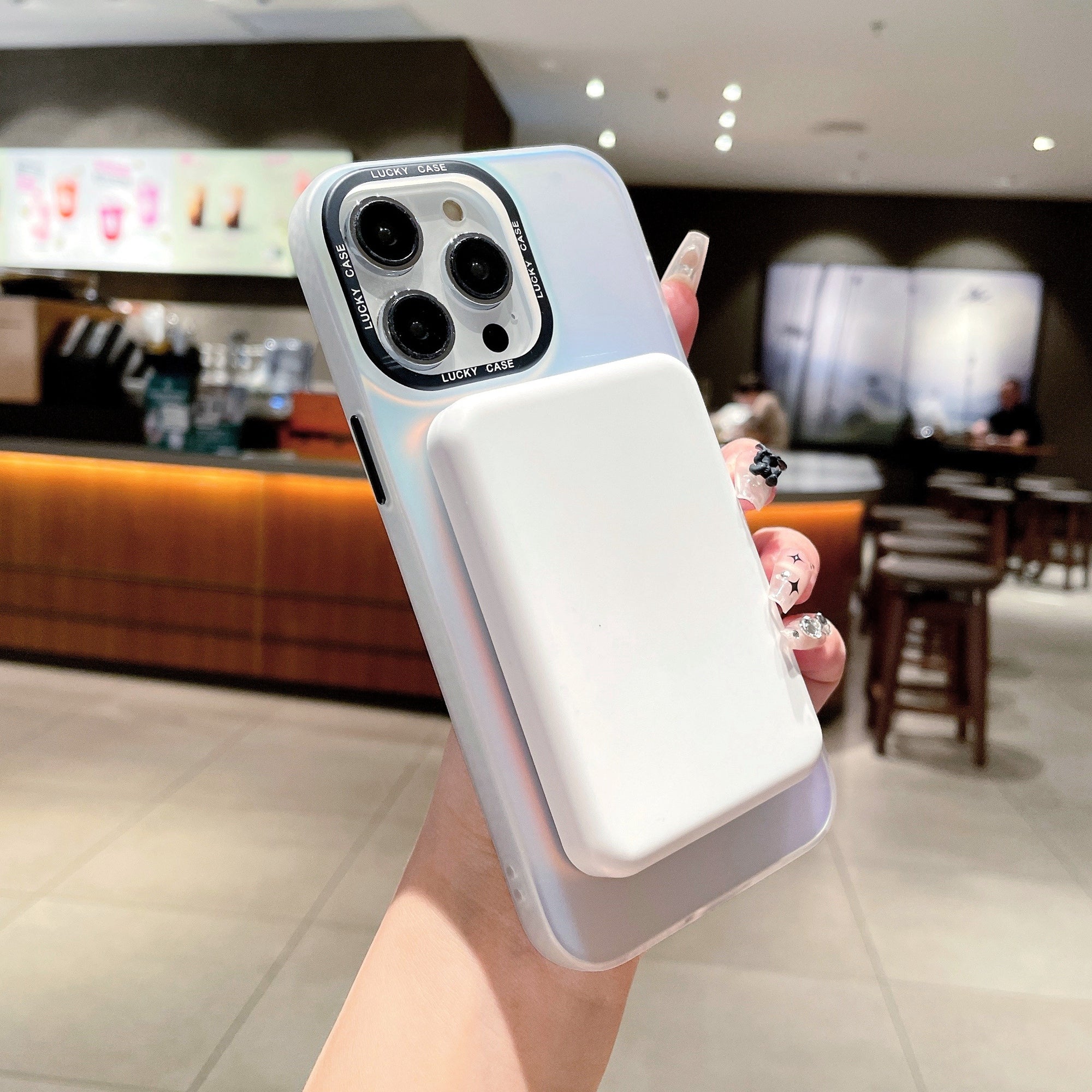 For iPhone 14 Pro Max Case PC+TPU Shockproof Phone Cover Compatible with MagSafe