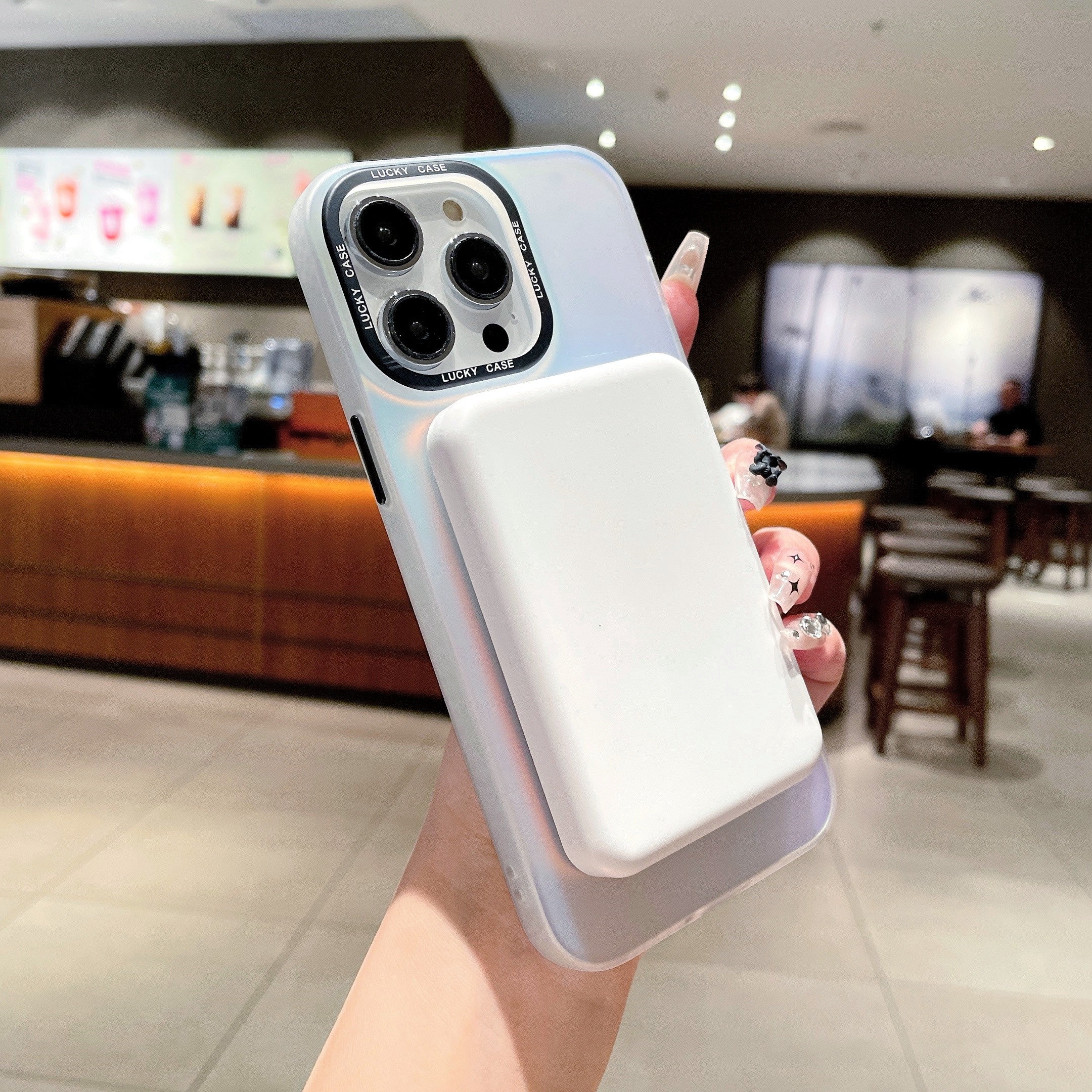 For iPhone 12 Pro 6.1 inch Magnetic Case PC+TPU Drop-proof Phone Cover Compatible with MagSafe