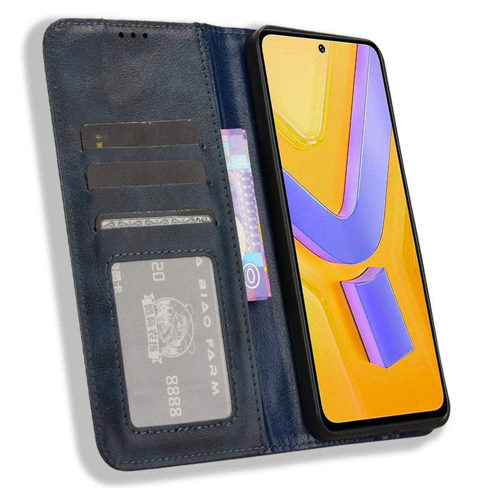 For vivo Y200e 5G / V40 SE 5G / Y100 5G (Indonesia) / V30 Lite 4G / T3 5G / Y100 4G / V30 SE 5G Phone Case Magnetic Leather Cover