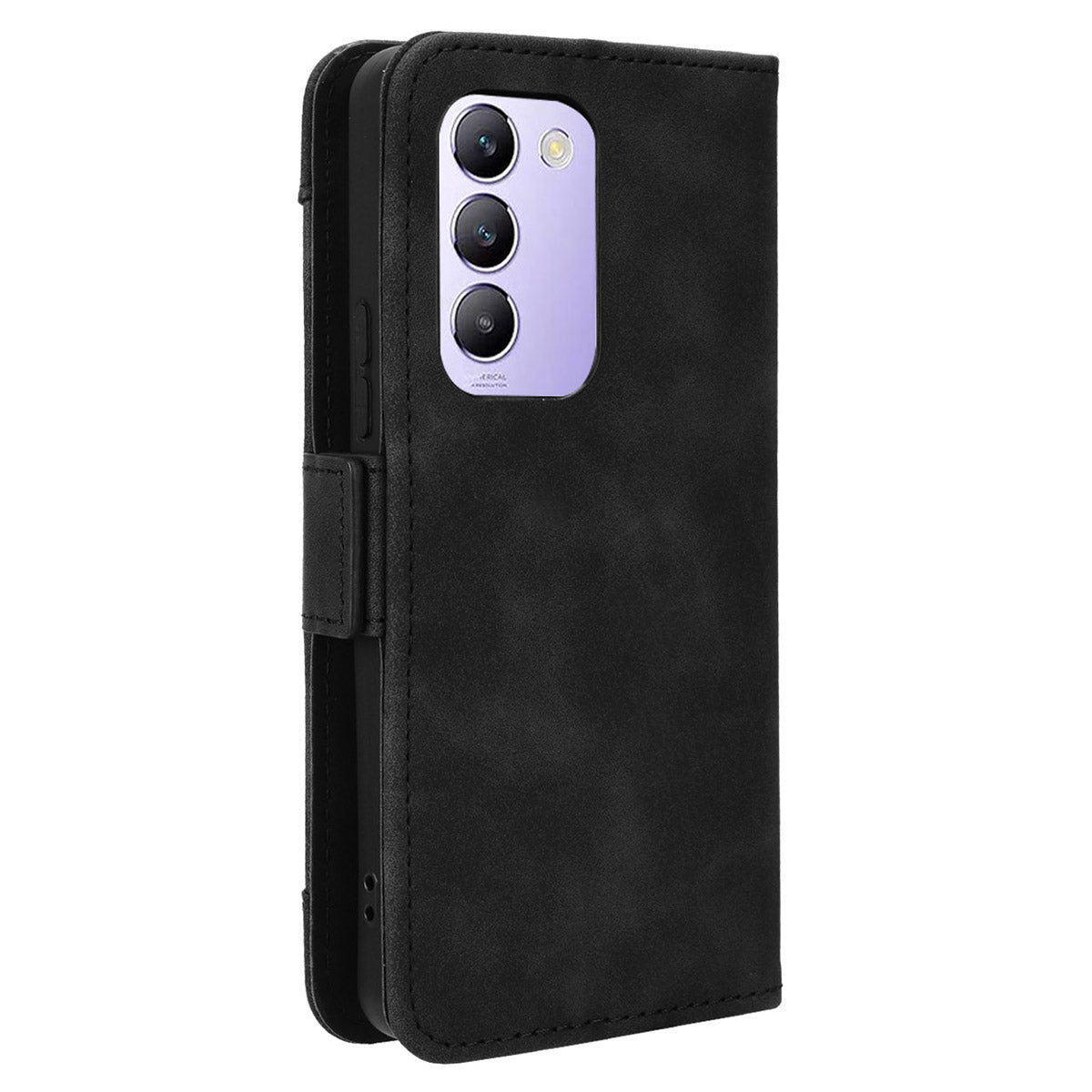 For vivo Y200e 5G / V40 SE 5G / Y100 5G (Indonesia) / V30 Lite 4G / T3 5G / Y100 4G / V30 SE 5G Case Stand Multiple Card Slots Leather Shell