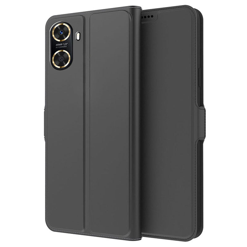 For Huawei Enjoy 60 Cell Phone Cases Card Holder Folding Stand PU Leather+TPU Cover