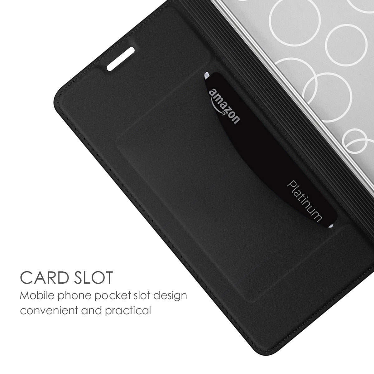 For Huawei Enjoy 60 Cell Phone Cases Card Holder Folding Stand PU Leather+TPU Cover