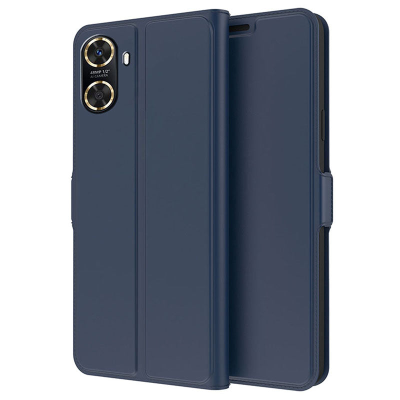For Huawei Enjoy 60 Cell Phone Cases Card Holder Folding Stand PU Leather+TPU Cover
