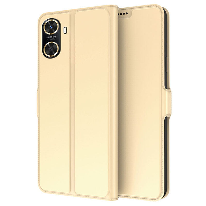 For Huawei Enjoy 60 Cell Phone Cases Card Holder Folding Stand PU Leather+TPU Cover